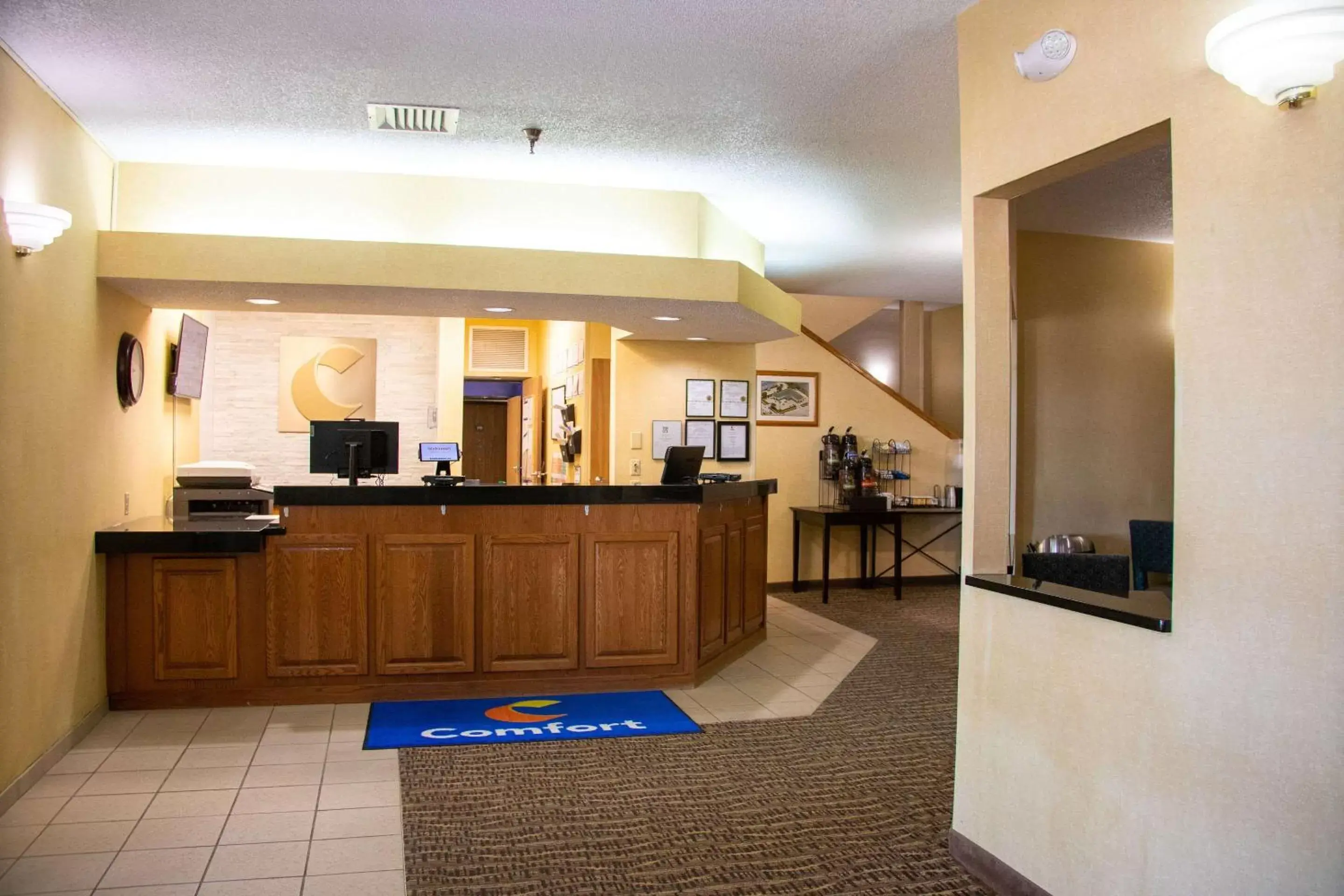 Lobby or reception, Lobby/Reception in Comfort Inn Sioux City South