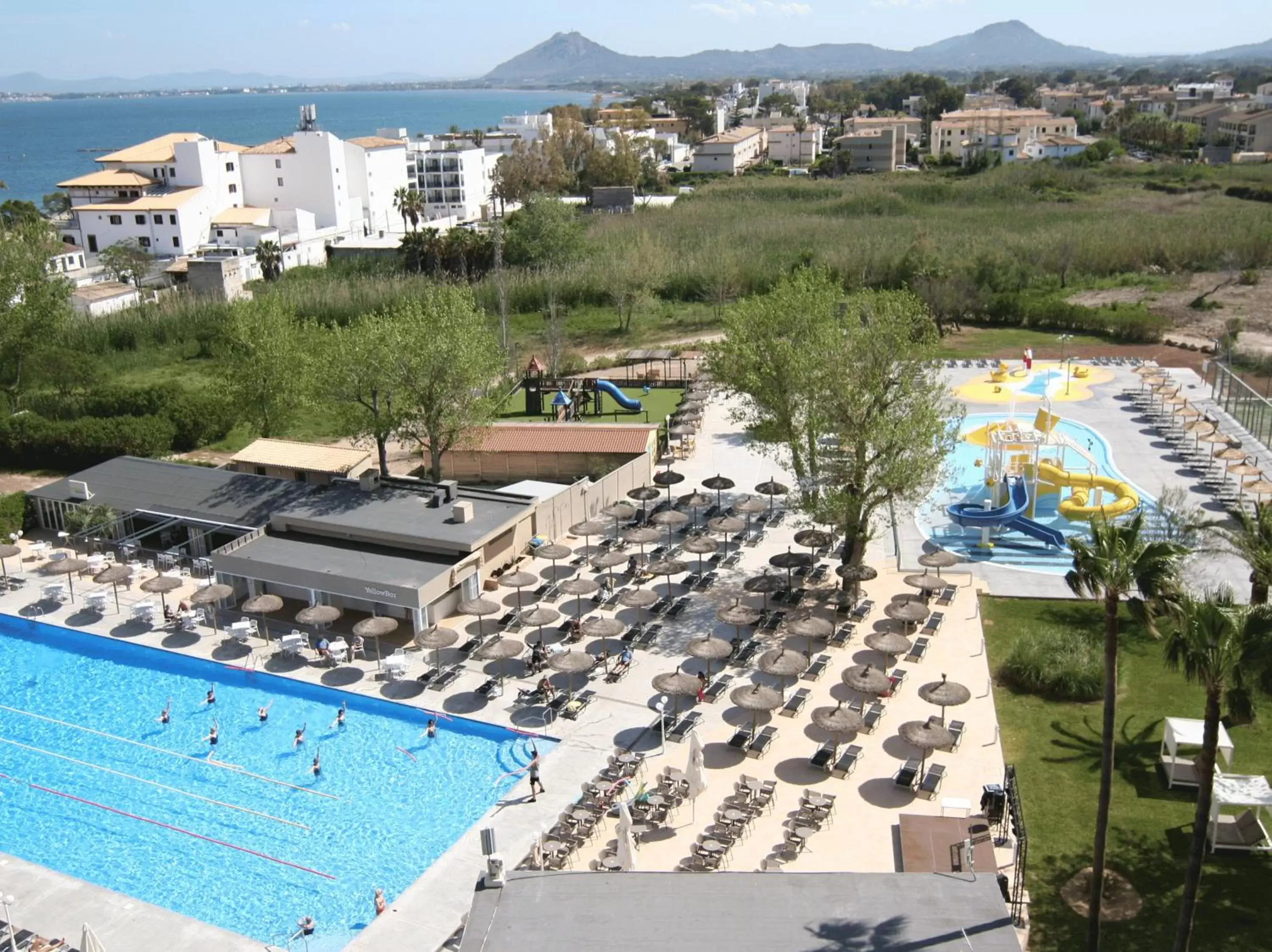 Bird's eye view, Pool View in Cabot Pollensa Park Spa