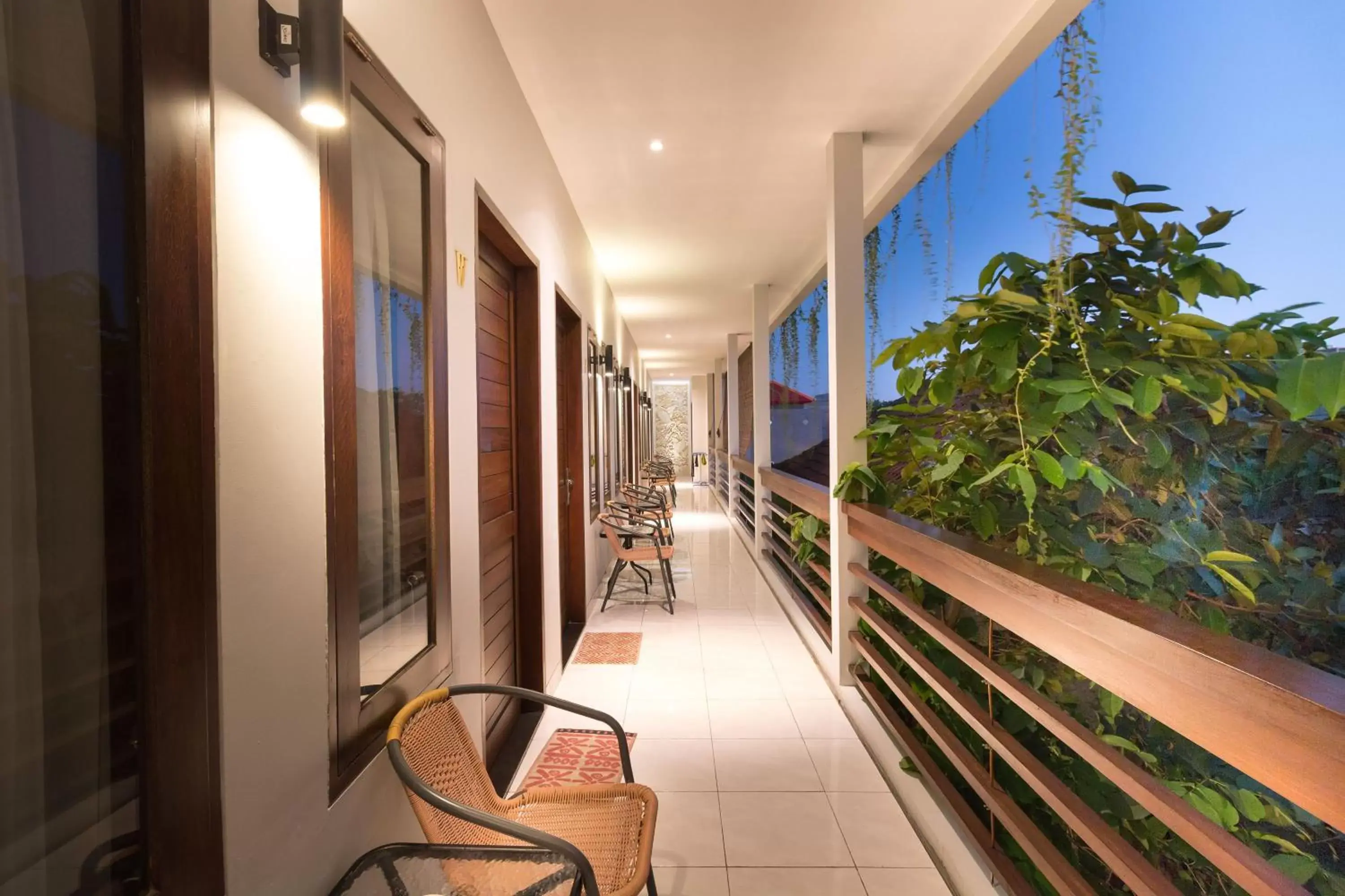 Balcony/Terrace in The Pavilion Hotel Kuta