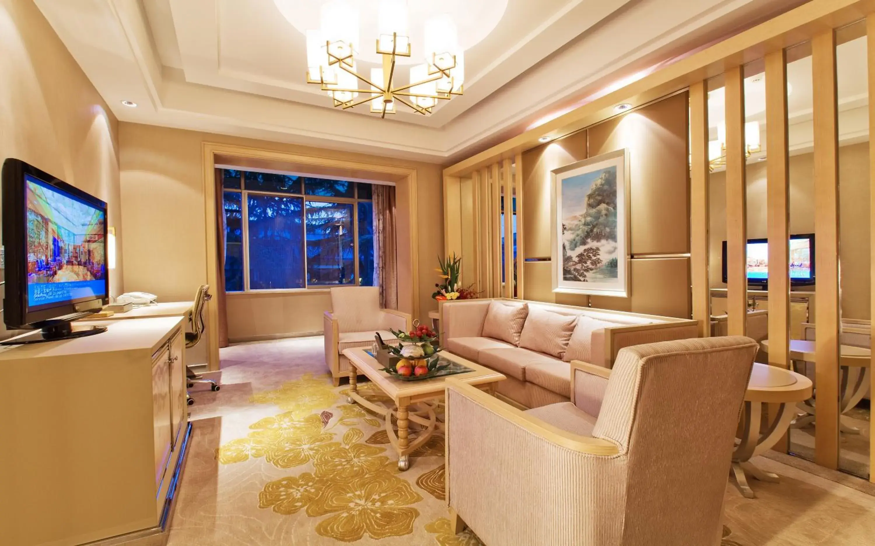 Living room, Seating Area in Wangjiang Hotel