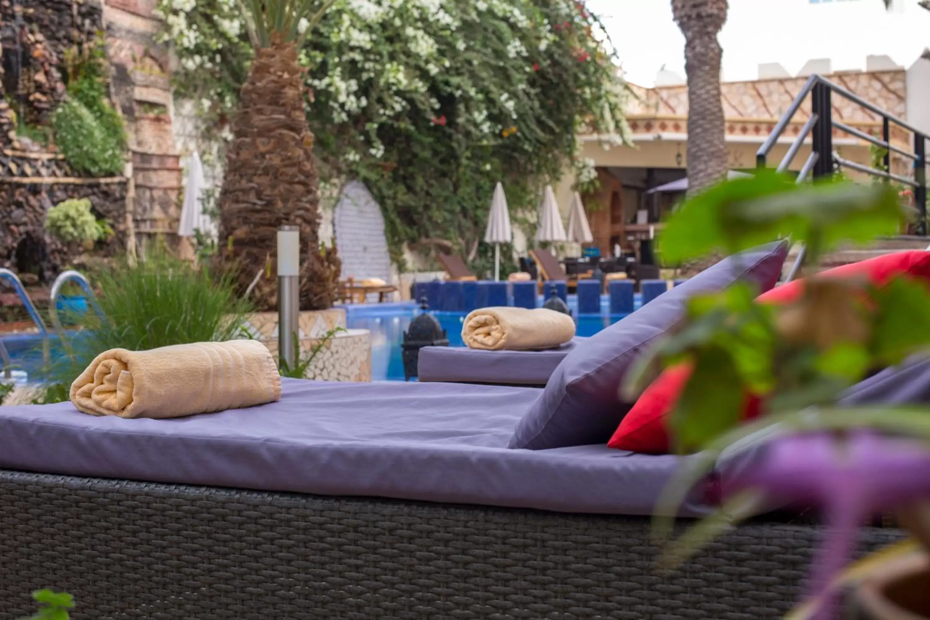 Patio in Atlantic Hotel Agadir