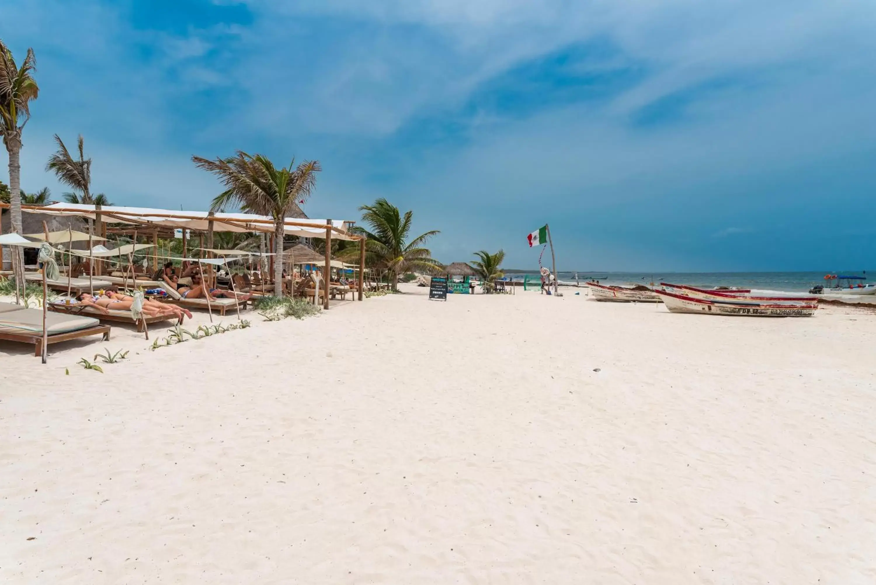 Beach in Villa Pescadores Tulum