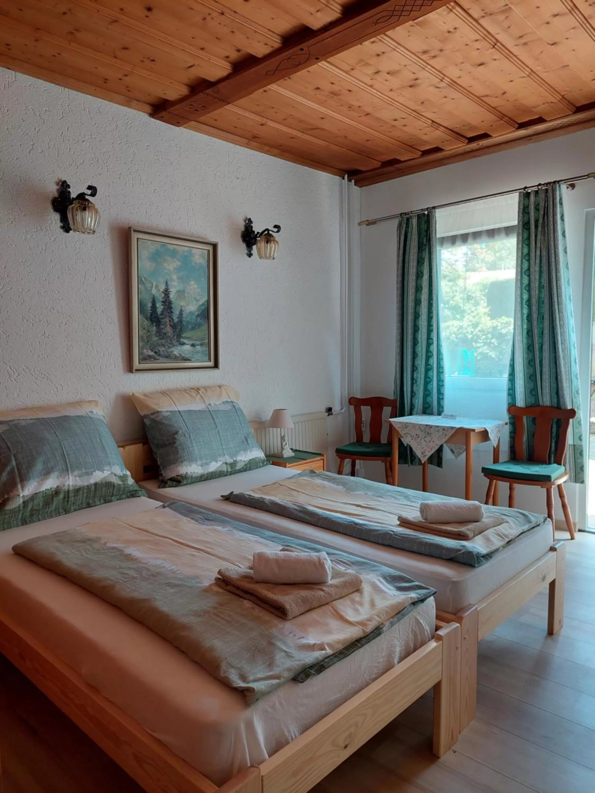 Bed in Pension Welserhof