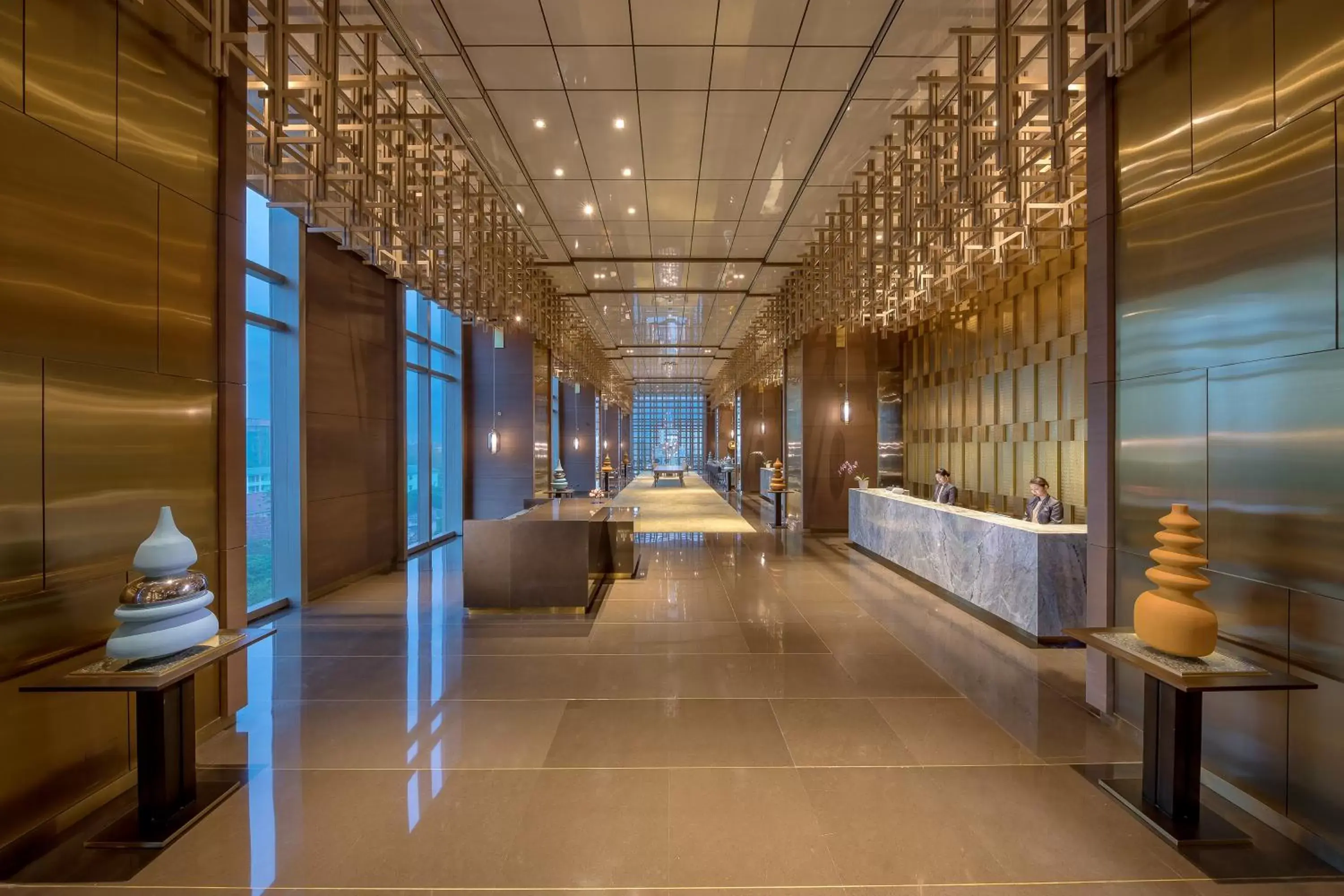 Lobby or reception in Pan Pacific Yangon