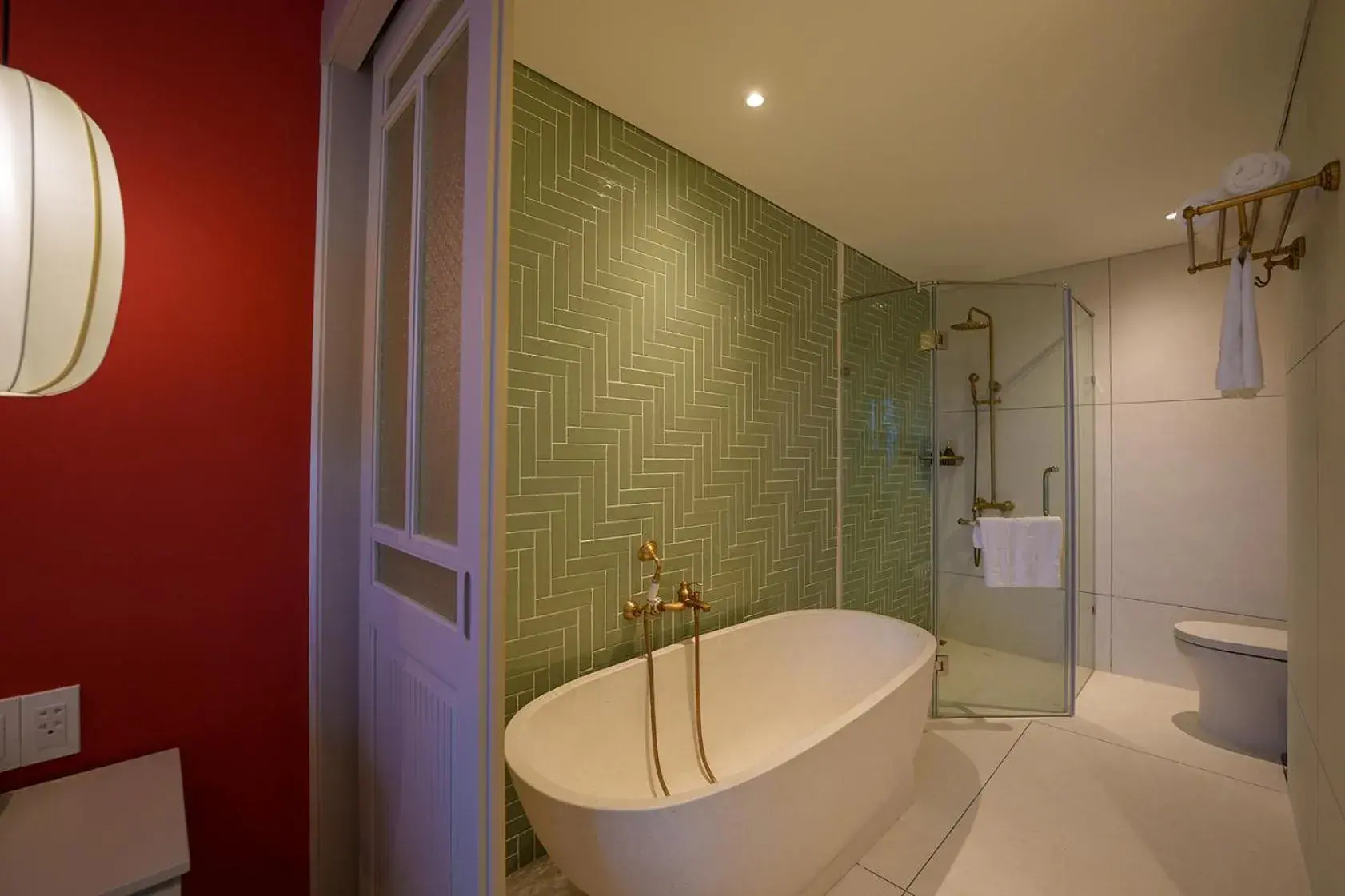 Shower, Bathroom in Cozy An Boutique Hoian Hotel & Spa