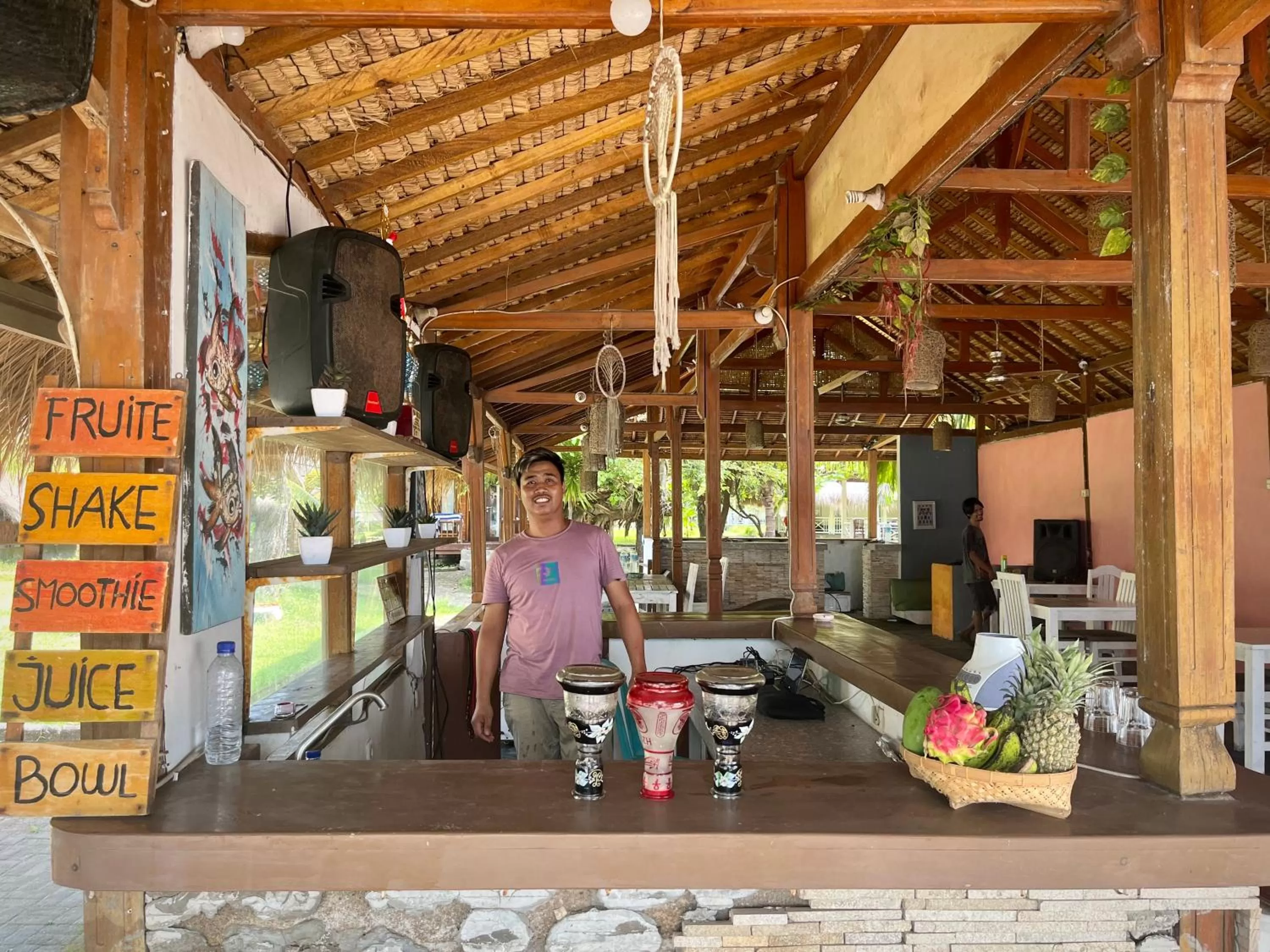 Staff in Gita Gili Bungalow