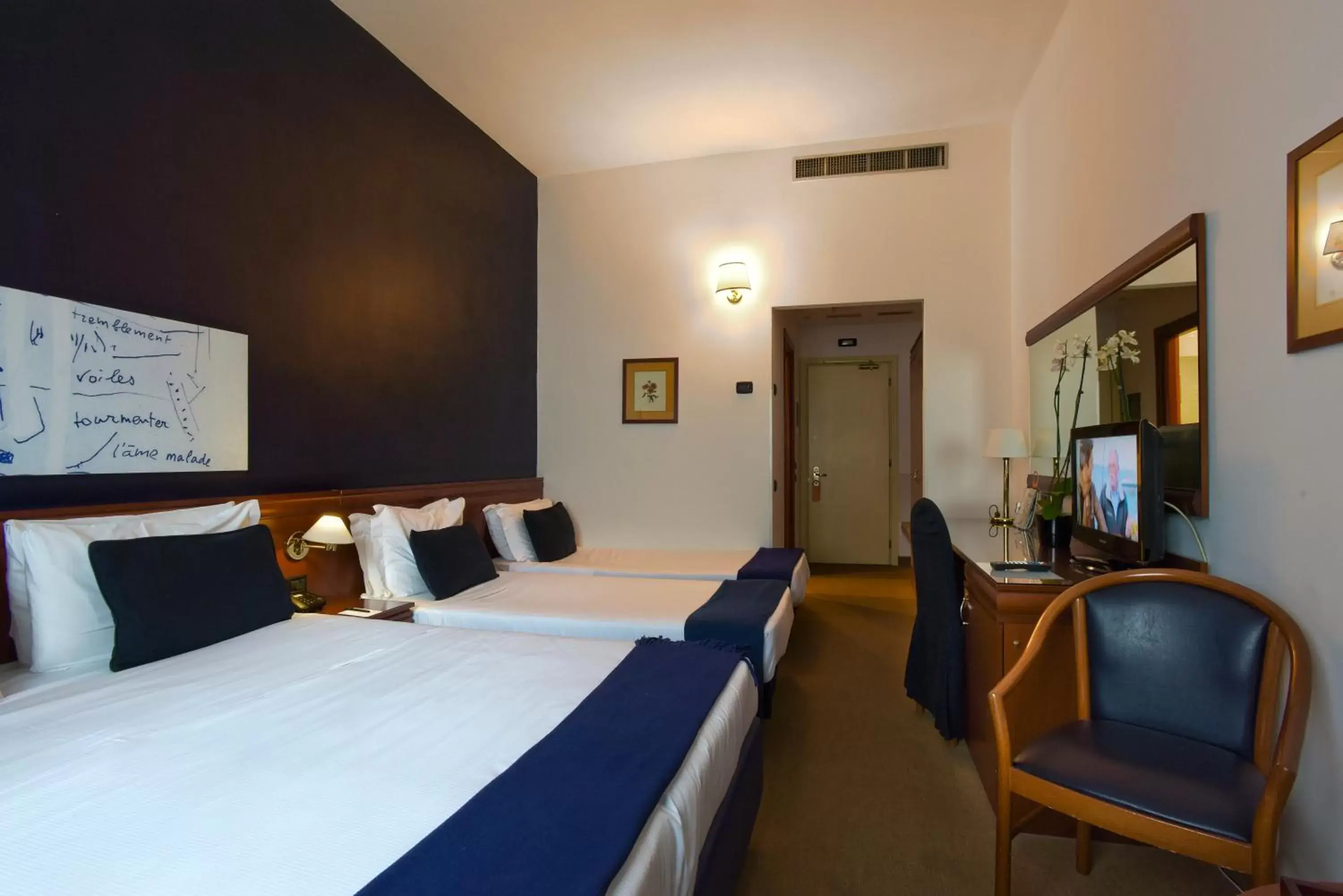 Bedroom in Grand Hotel Tiberio