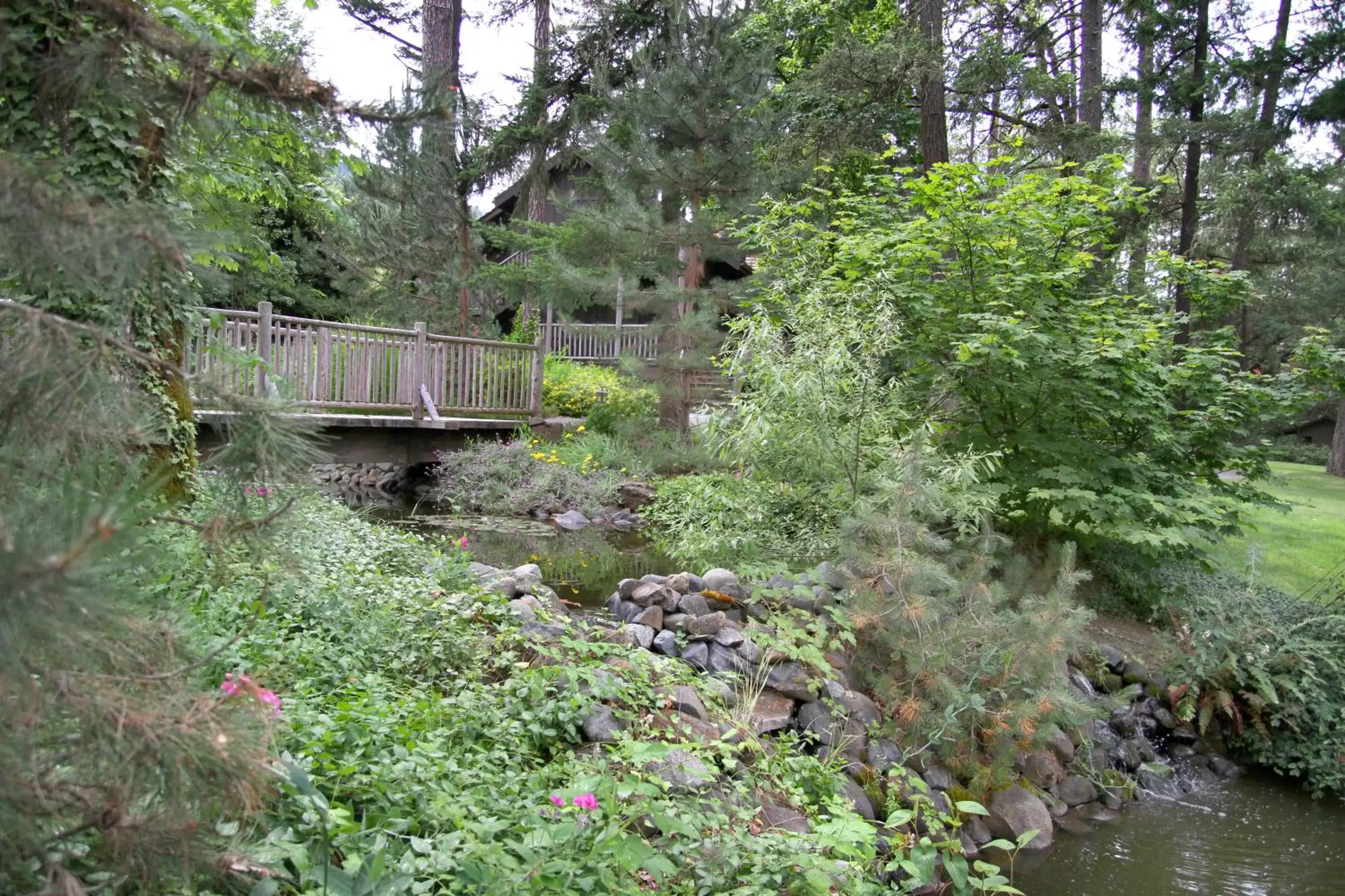 Garden, Natural Landscape in Weasku Inn