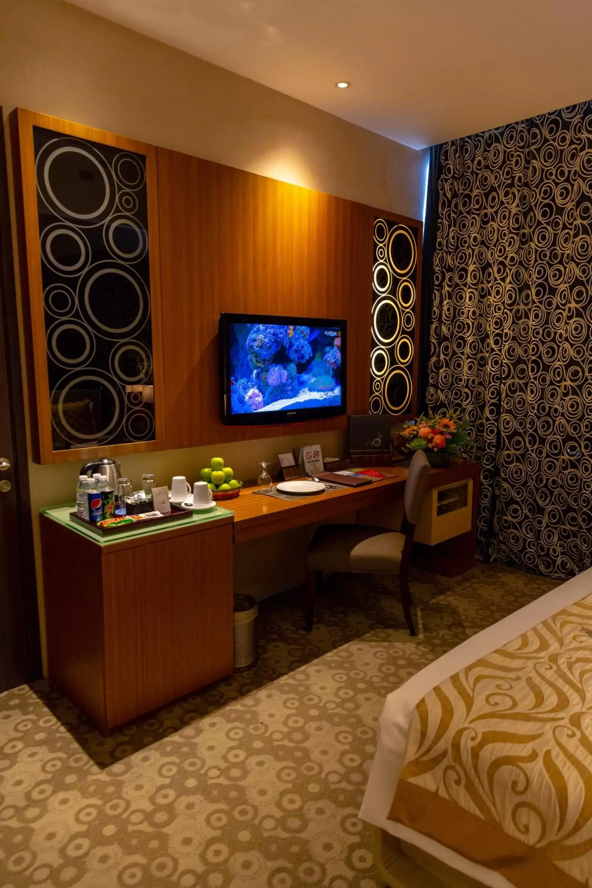 TV and multimedia, TV/Entertainment Center in Hotel H2o