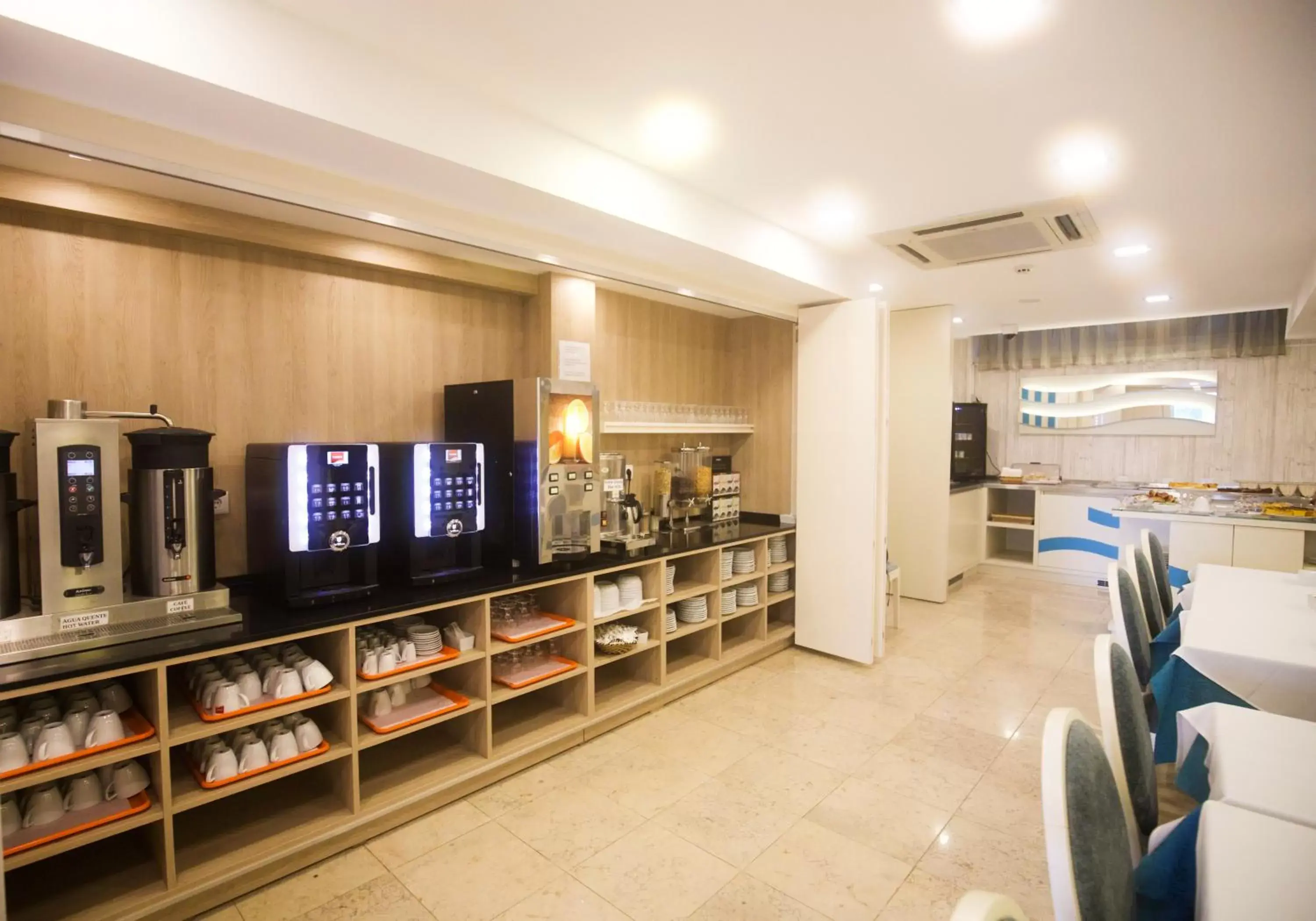 Dining area in Hotel Lido