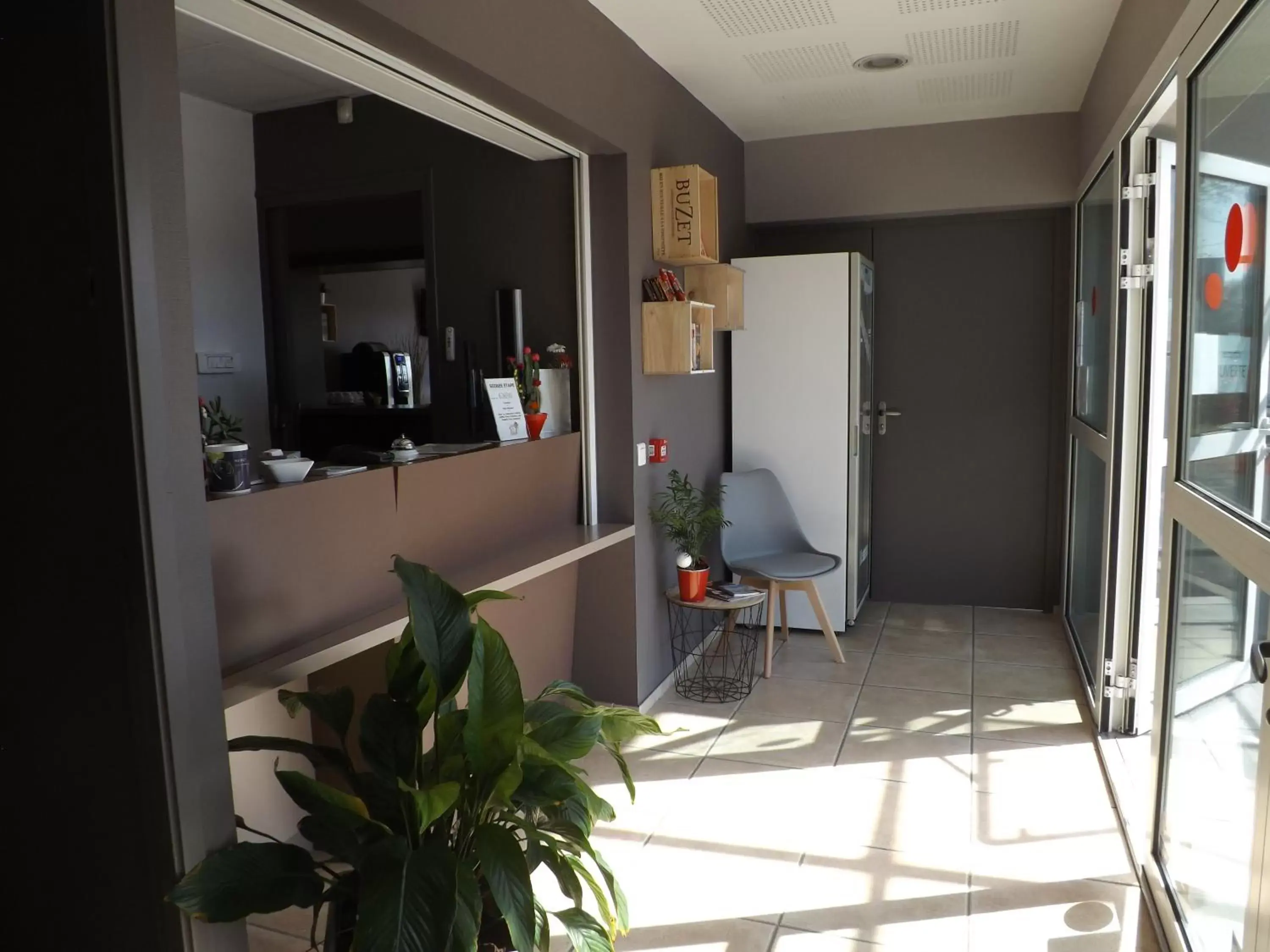 Lobby or reception in Hôtel Eco Chic Lobby or reception in Hôtel Eco Chic