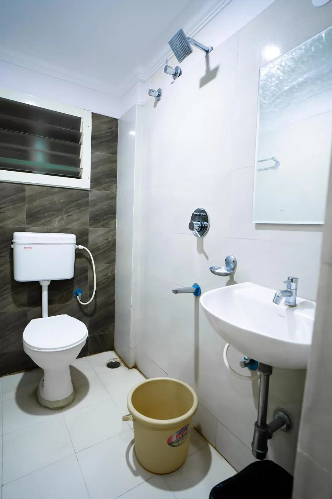 Shower, Bathroom in HOTEL PRAKAASH RESIDENCY