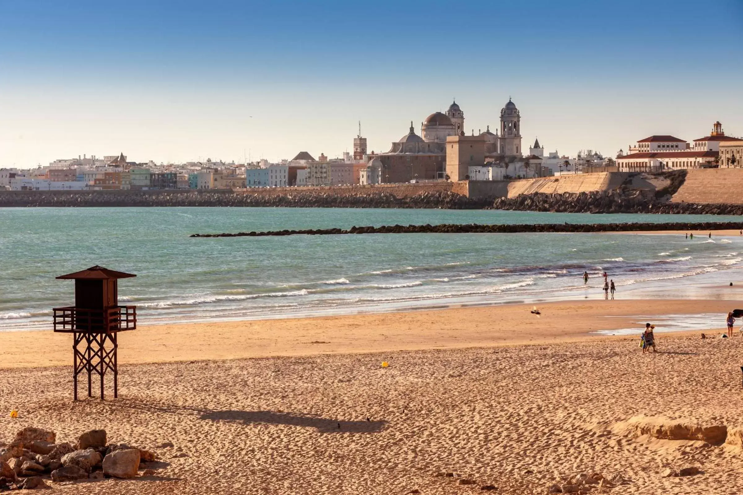 Area and facilities, Beach in Occidental Cádiz