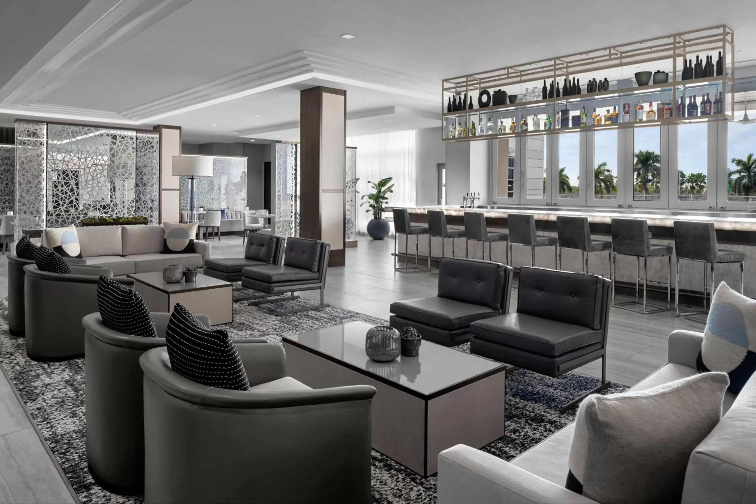 Lounge or bar, Lounge/Bar in AC Hotel by Marriott Miami Dadeland