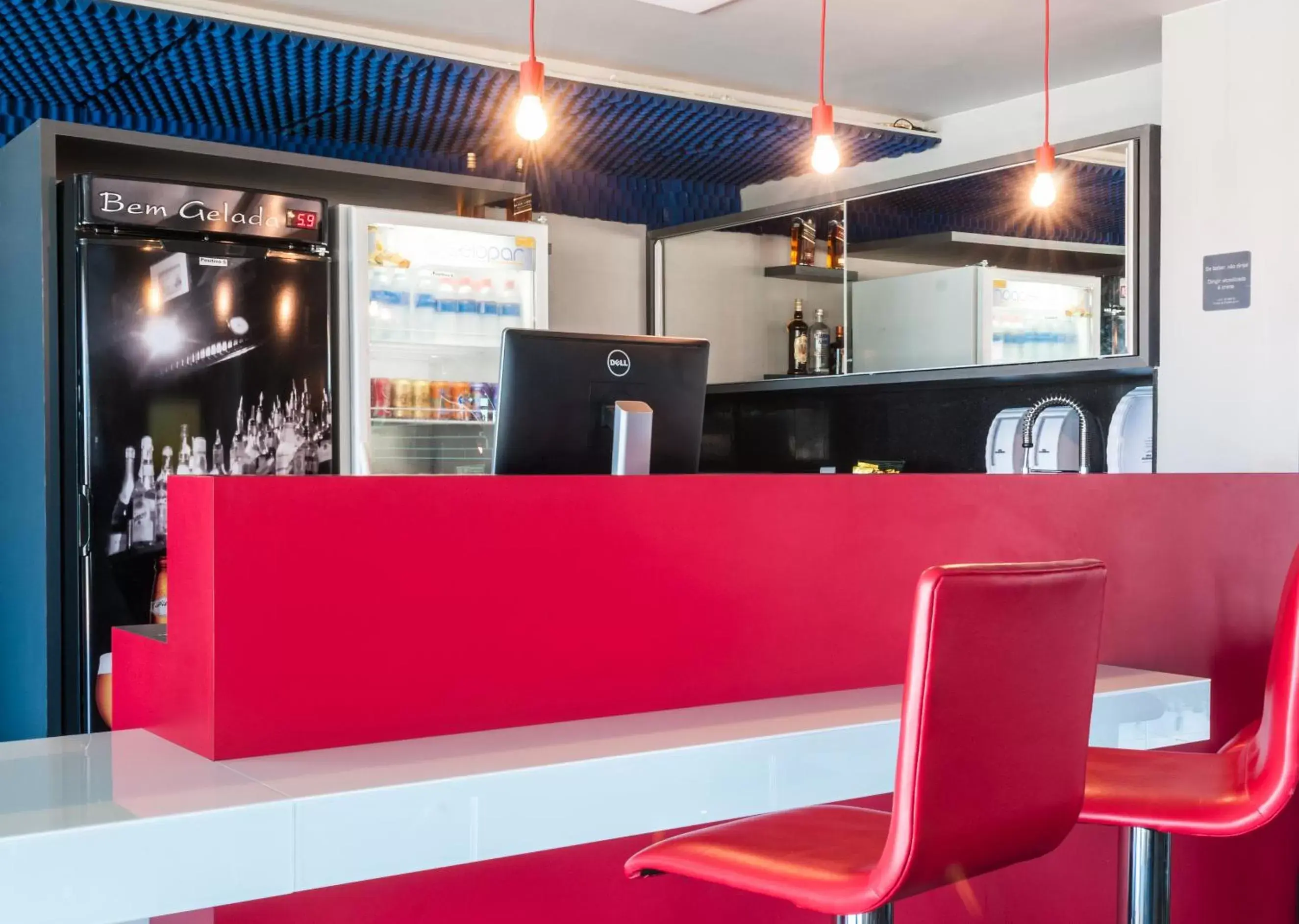 Lounge or bar, Lobby/Reception in ibis Styles Sao Mateus