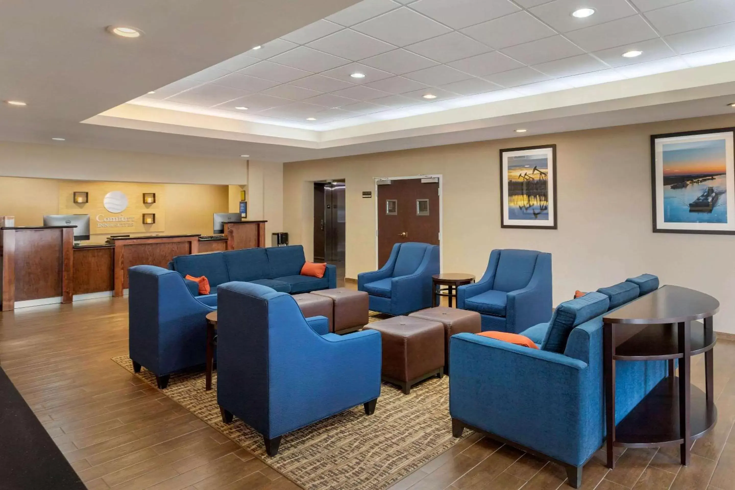 Lobby or reception, Lobby/Reception in Comfort Inn & Suites Port Arthur-Port Neches