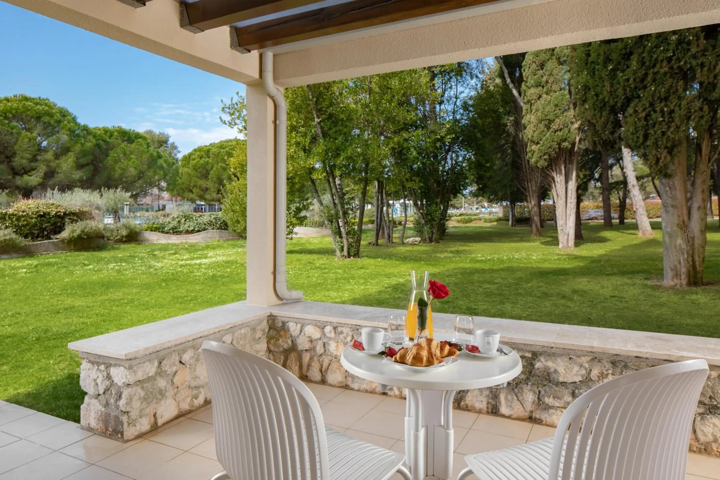Balcony/Terrace in Residence Sol Garden Istra for Plava Laguna