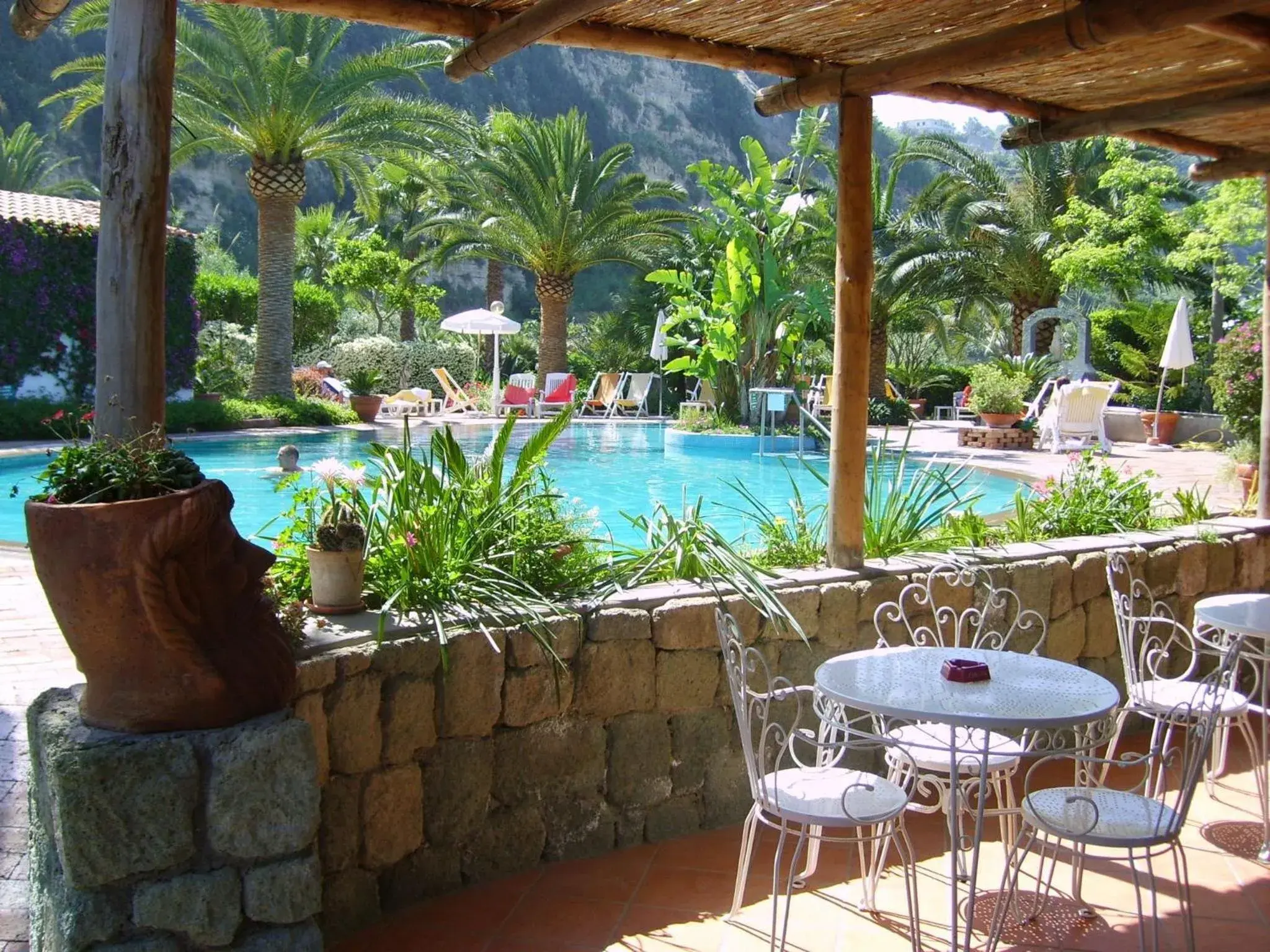 Balcony/Terrace, Swimming Pool in Semiramis Hotel De Charme