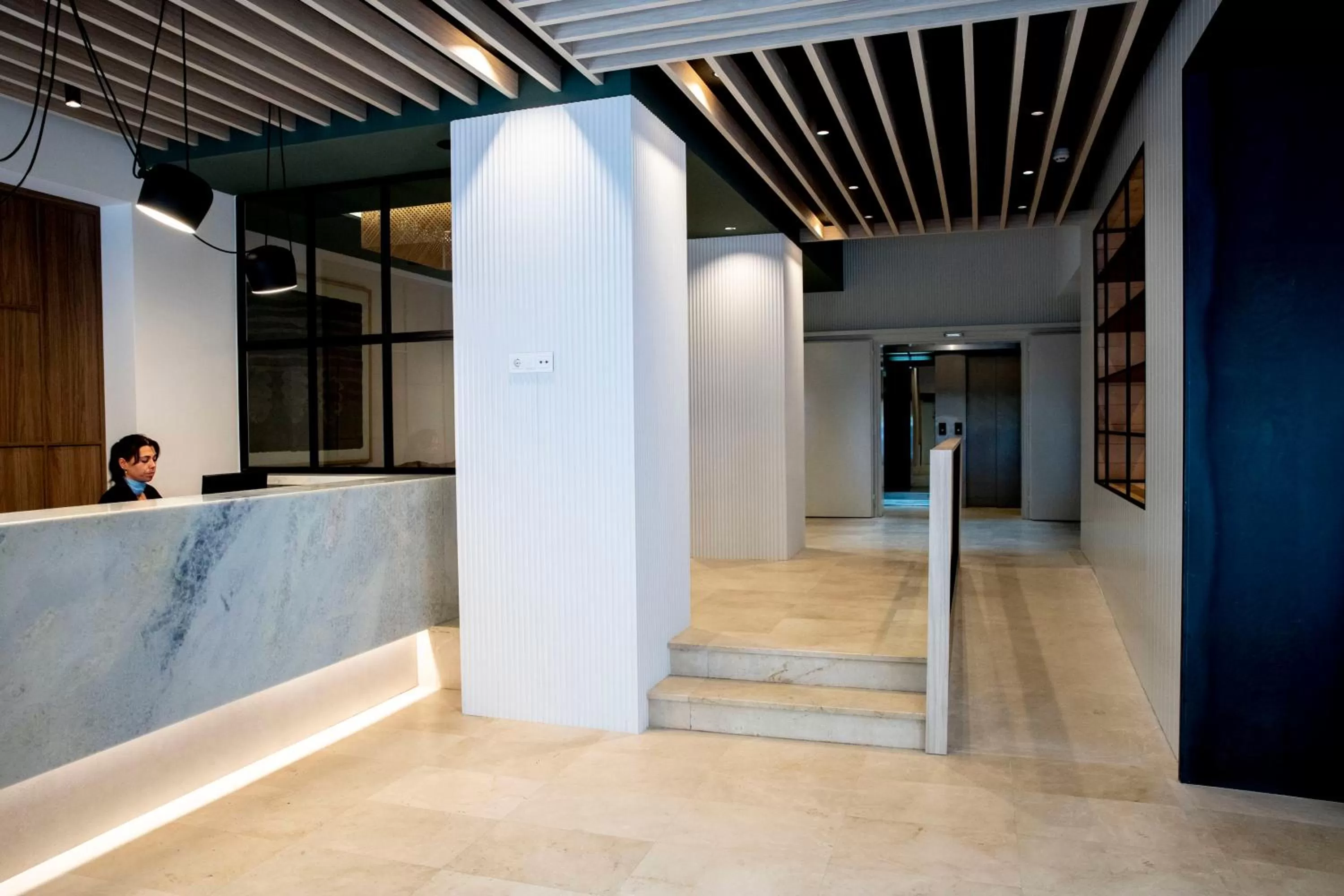 Lobby or reception in Grupotel Gravina