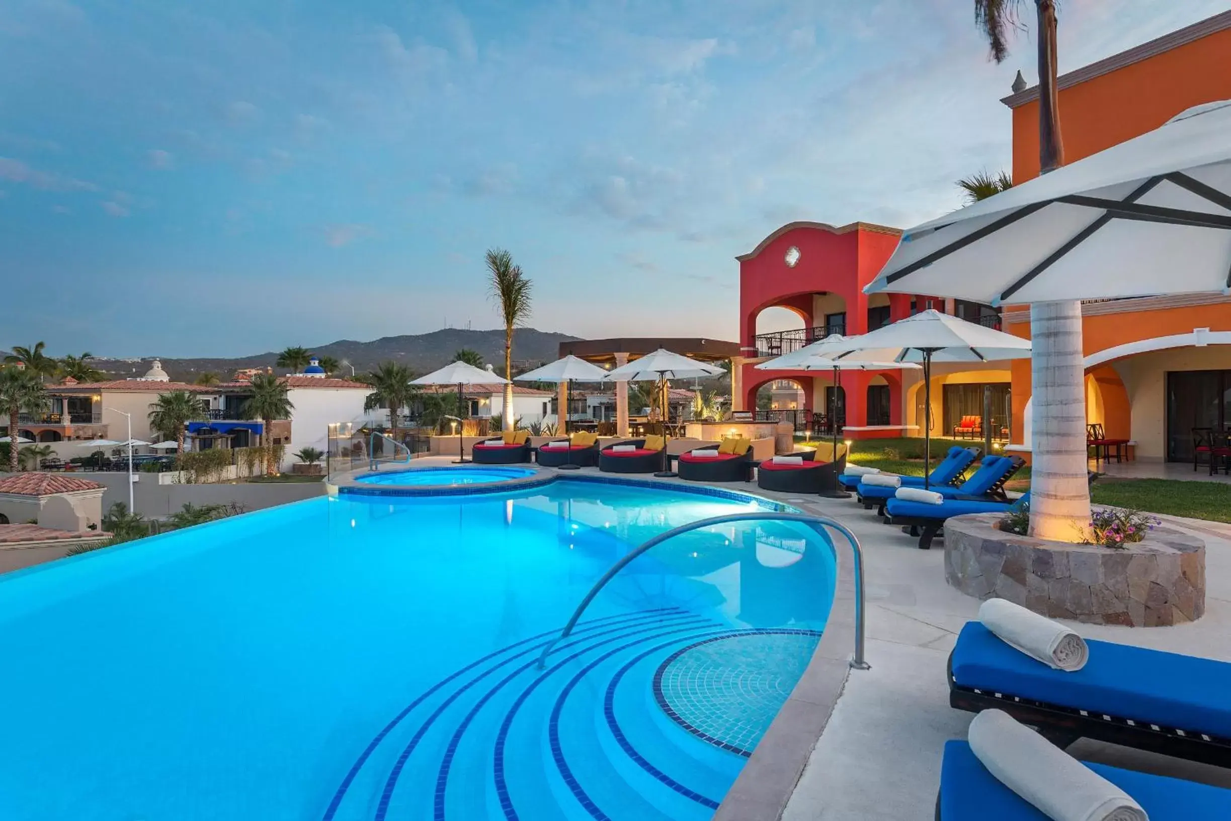 Balcony/Terrace, Swimming Pool in Hacienda Encantada Resort & Spa