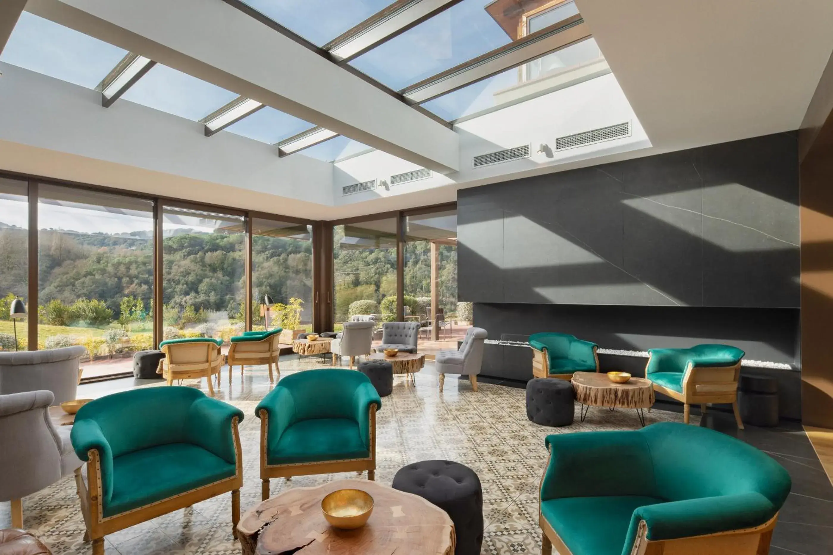 Lounge or bar in Mas Salagros EcoResort & SPA Lounge or bar in Mas Salagros EcoResort & SPA