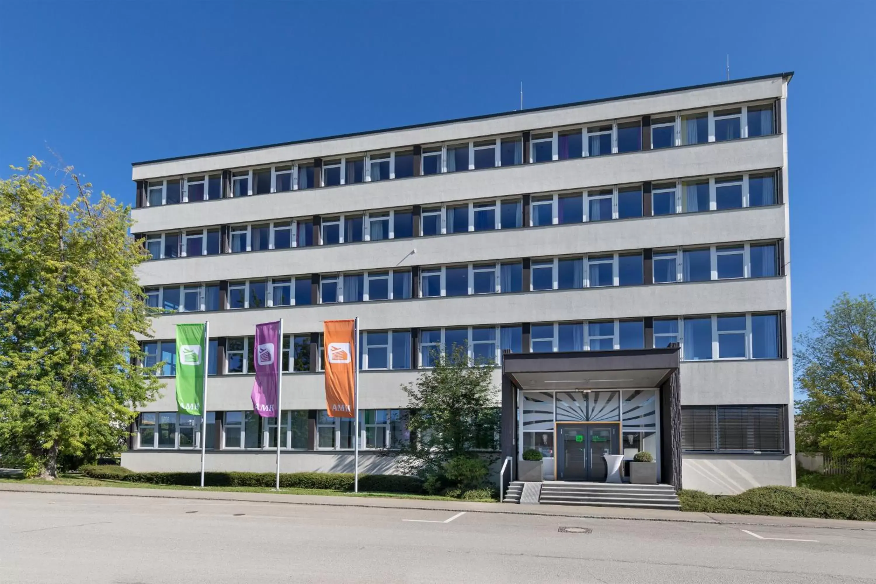 Facade/entrance, Property Building in AMH Airport-Messe-Hotel Stuttgart