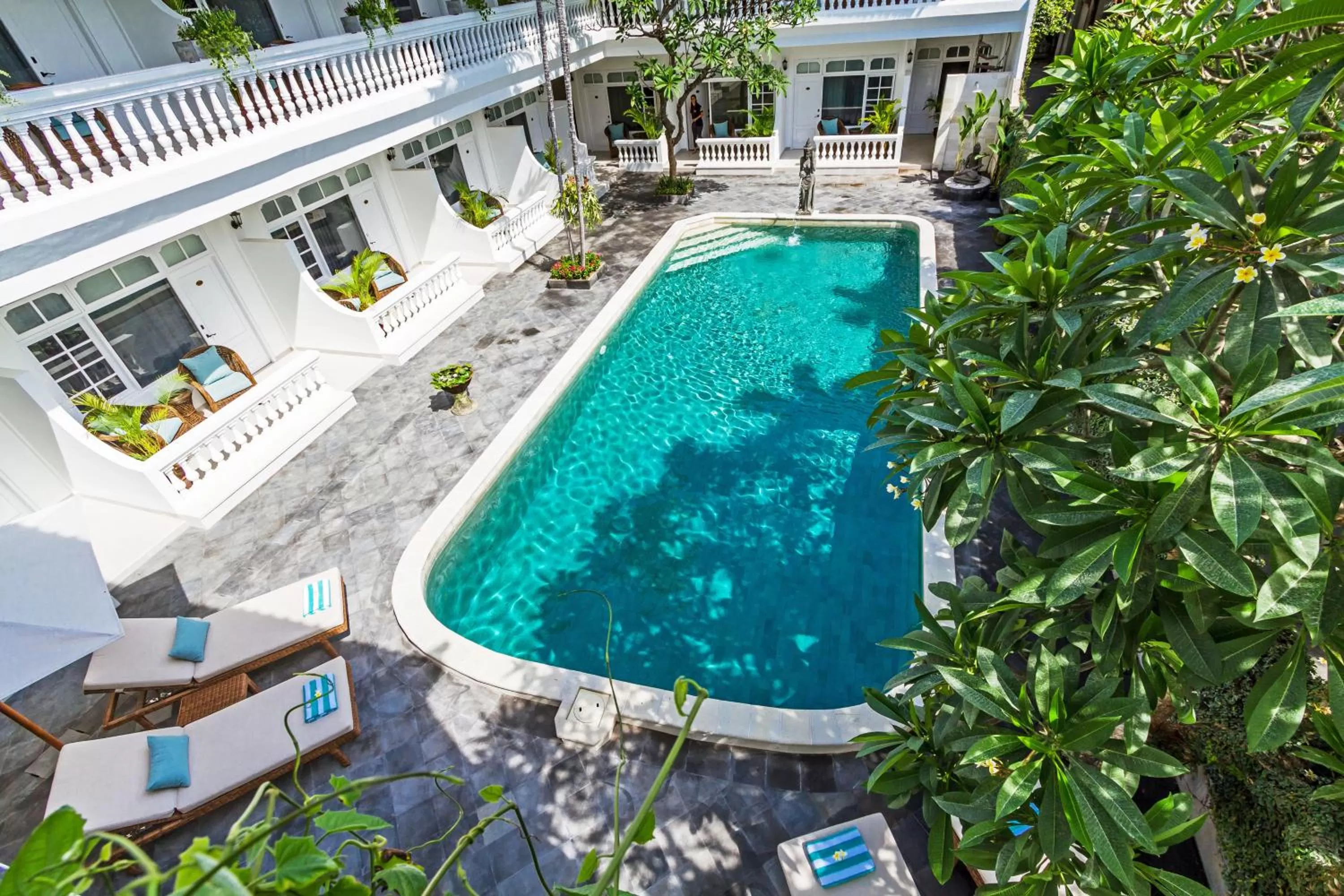 Garden view in Akaya Bali