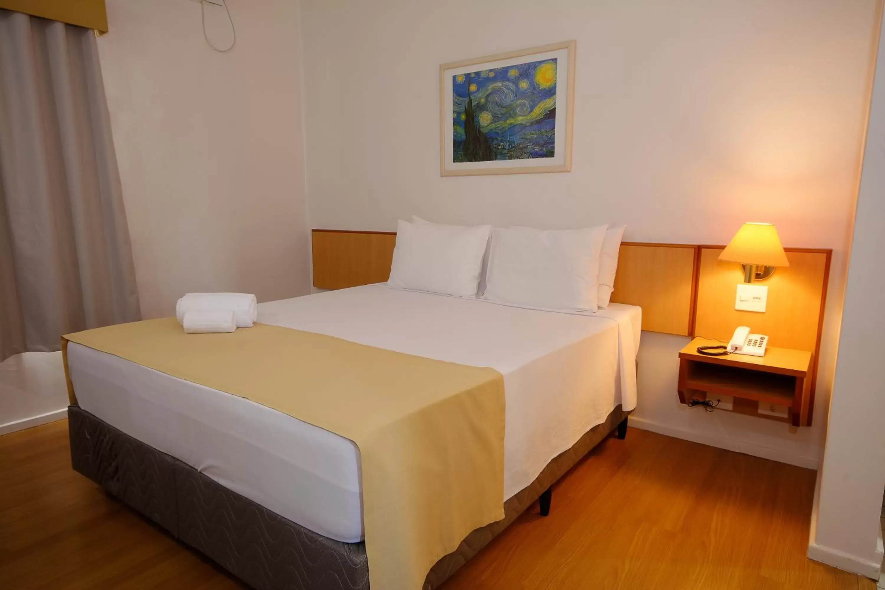Bed in Fênix Hotel Limeira Bed in Fênix Hotel Limeira