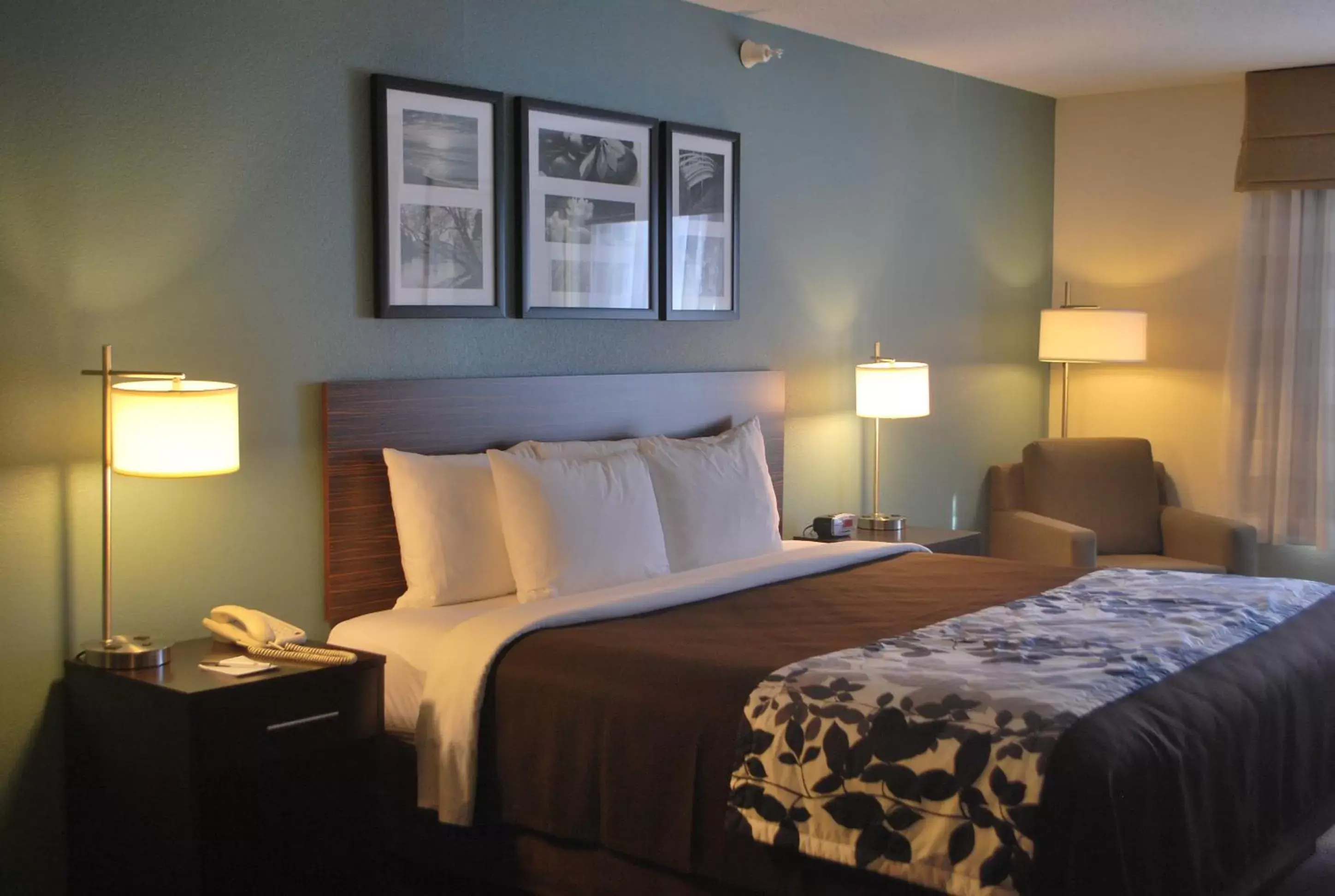 Bedroom, Bed in Sleep Inn & Suites Clintwood