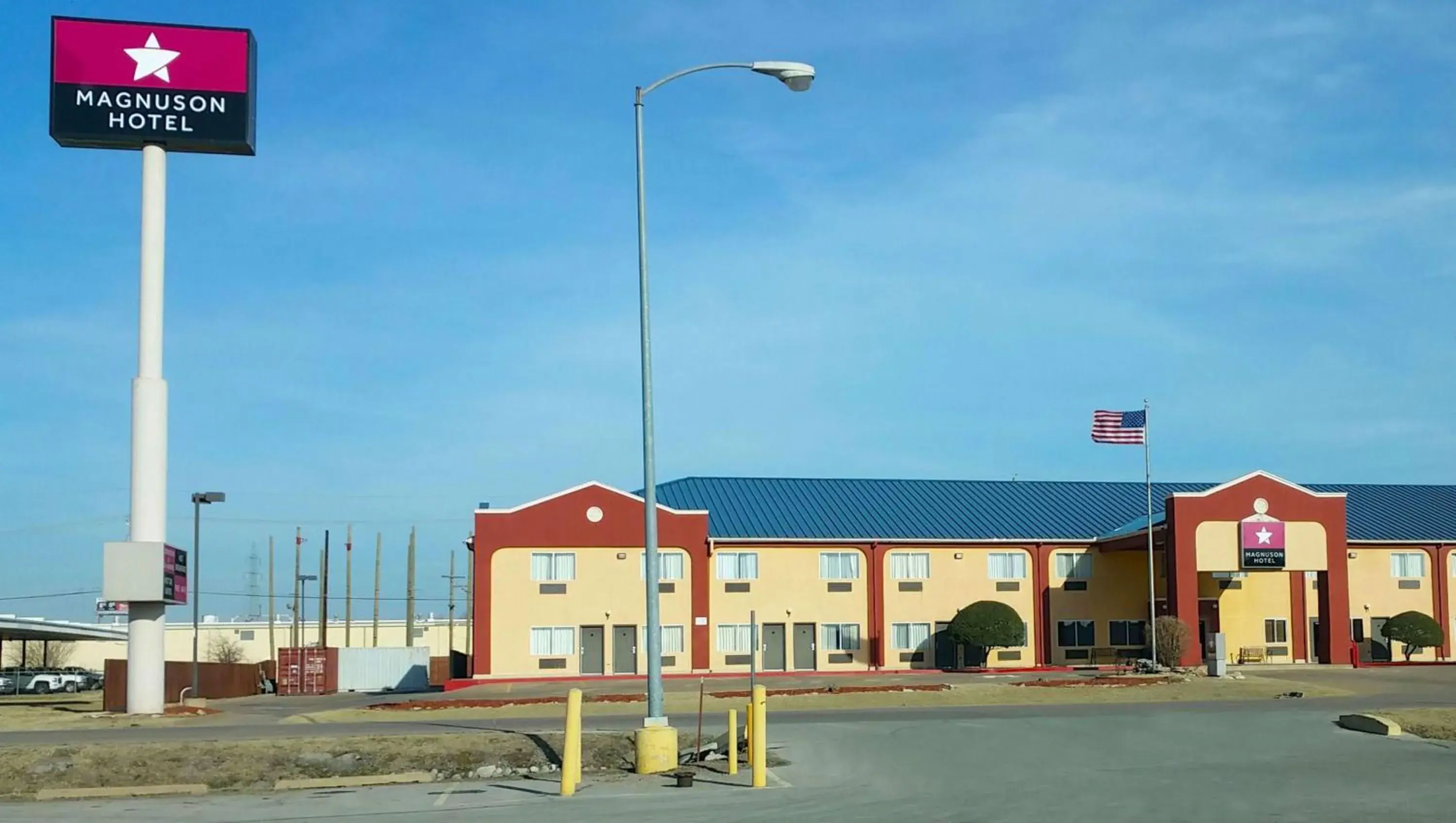 Property building in Magnuson Hotel Sand Springs-Tulsa West