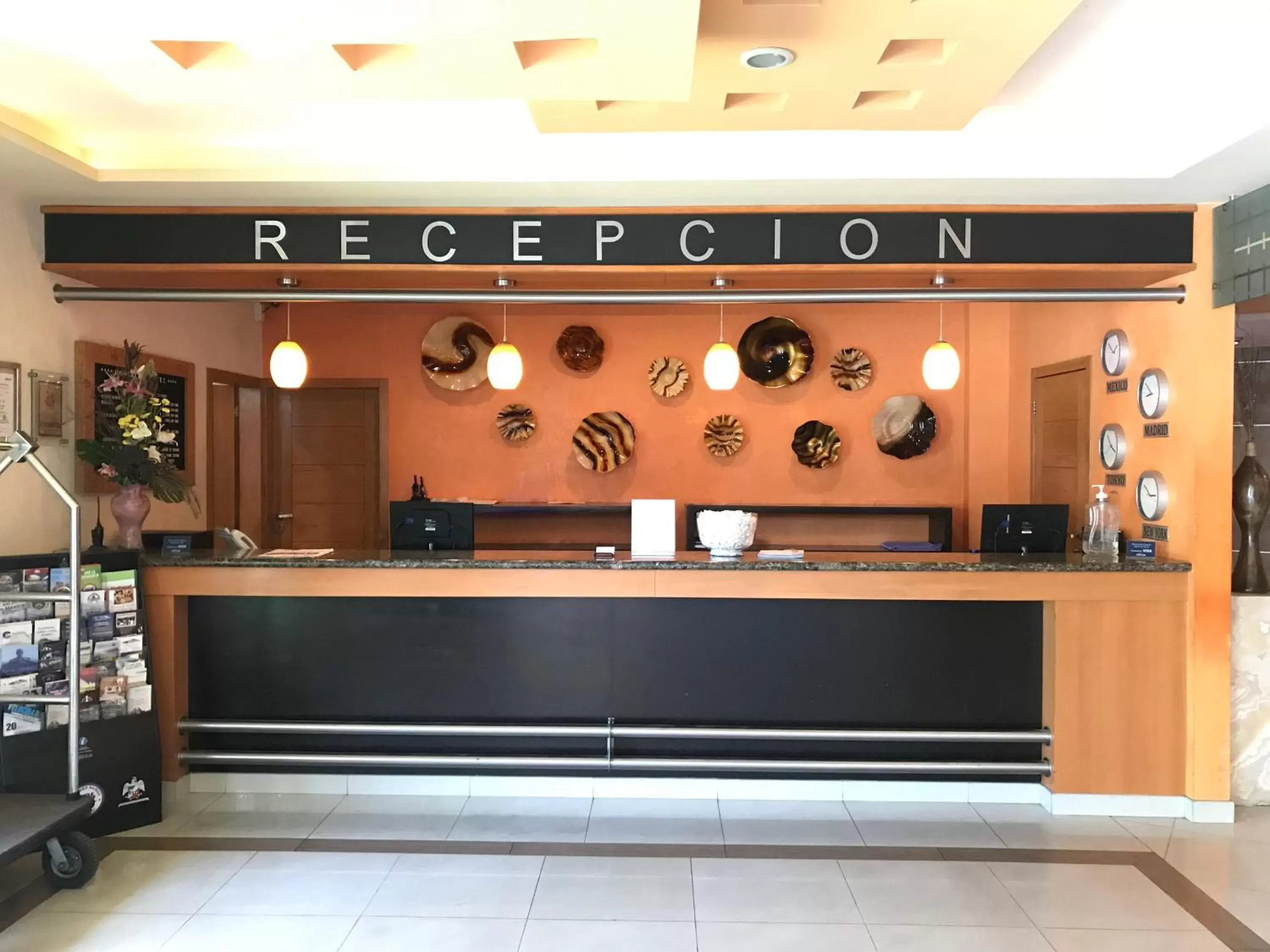 Lobby or reception, Lobby/Reception in Hostalia Hotel Expo & Business Class