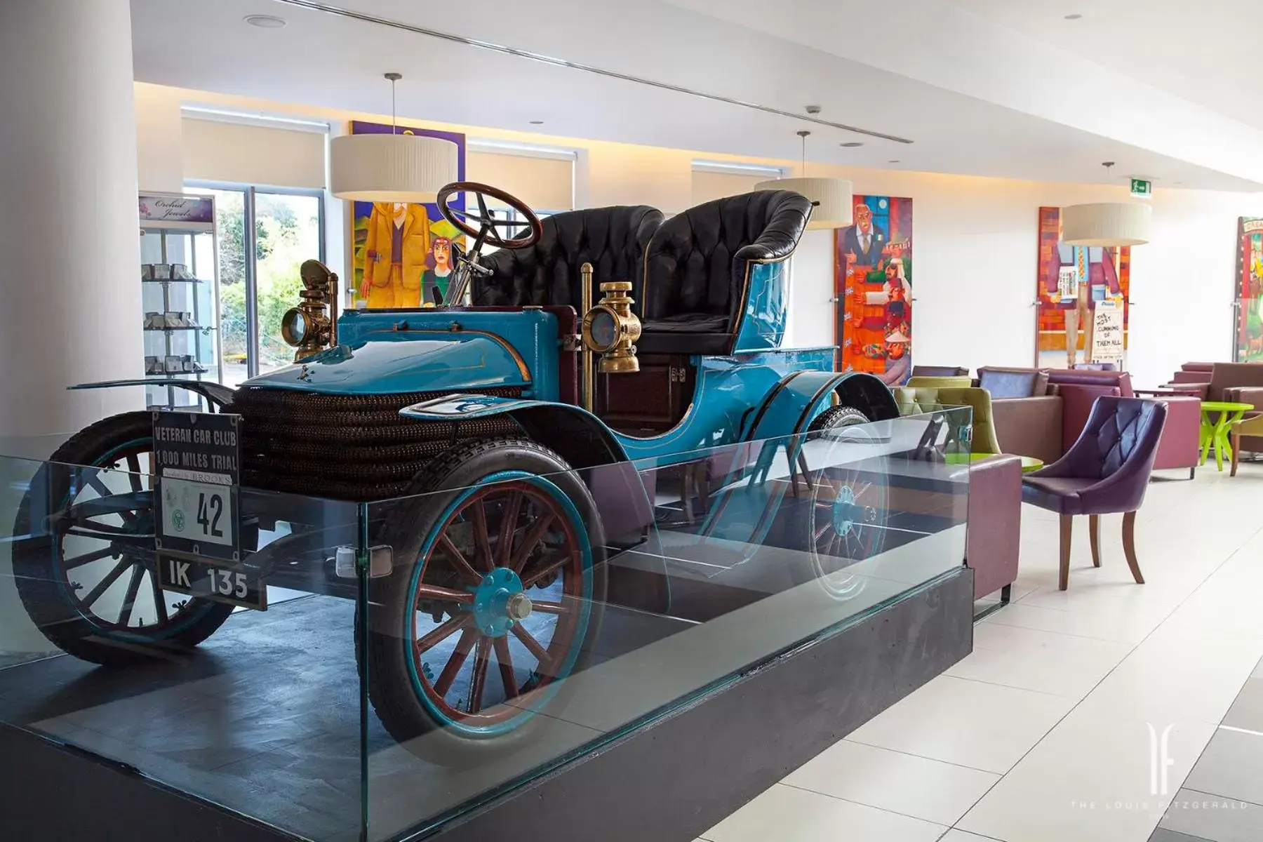 Lobby or reception in Louis Fitzgerald Hotel