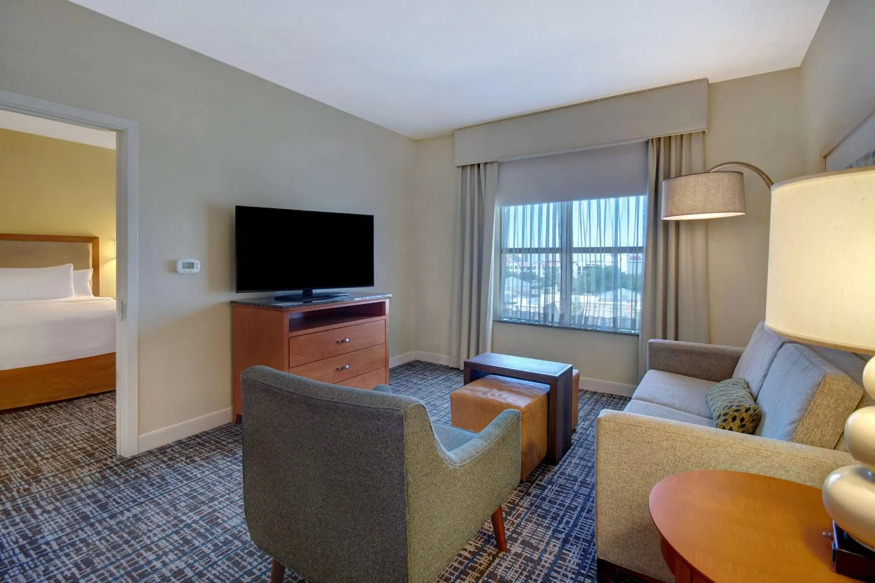 Living room, Seating Area in Homewood Suites Dallas-Frisco