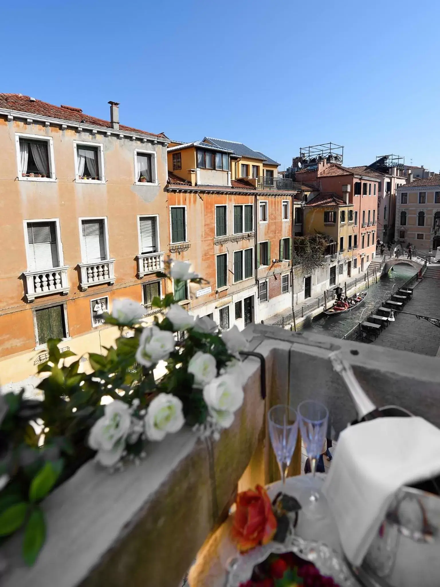 Balcony/Terrace in Hotel Corte dei Greci