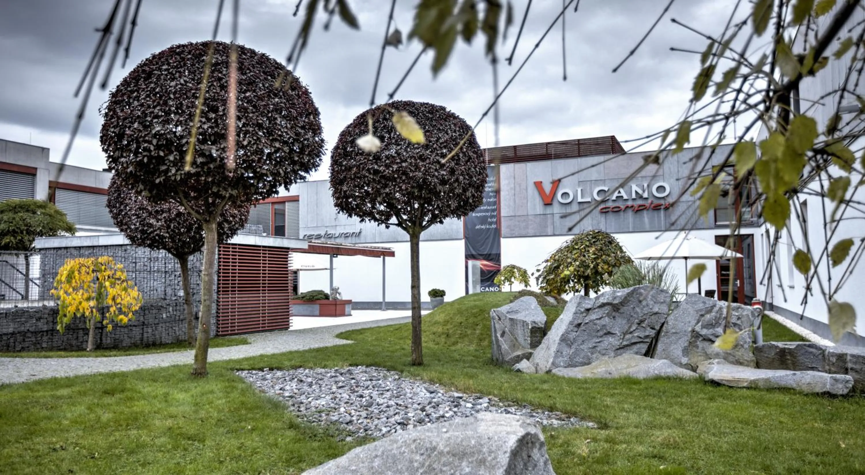 Garden in Volcano Spa Hotel