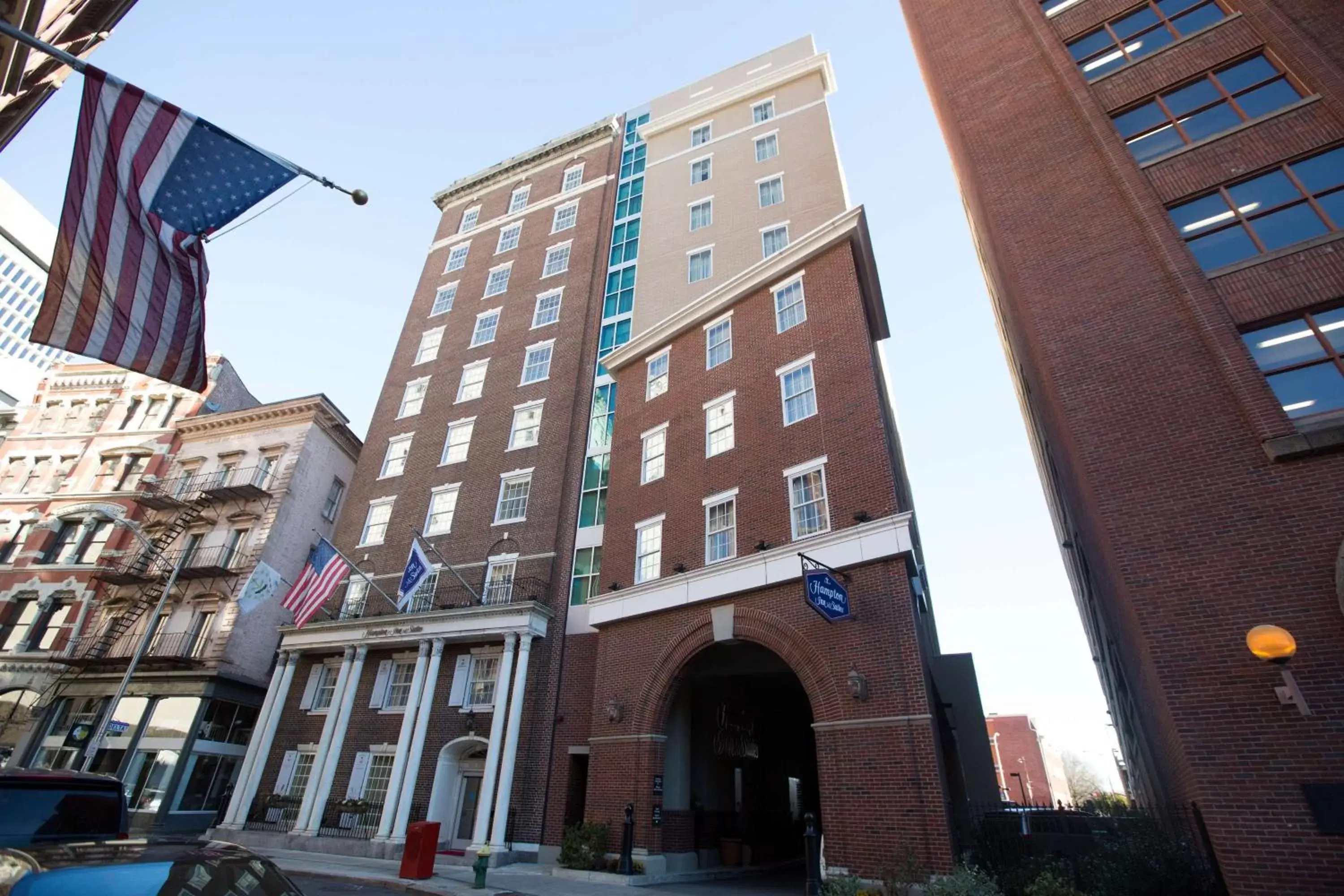 Property building in Hampton Inn & Suites Providence Downtown Property building in Hampton Inn & Suites Providence Downtown