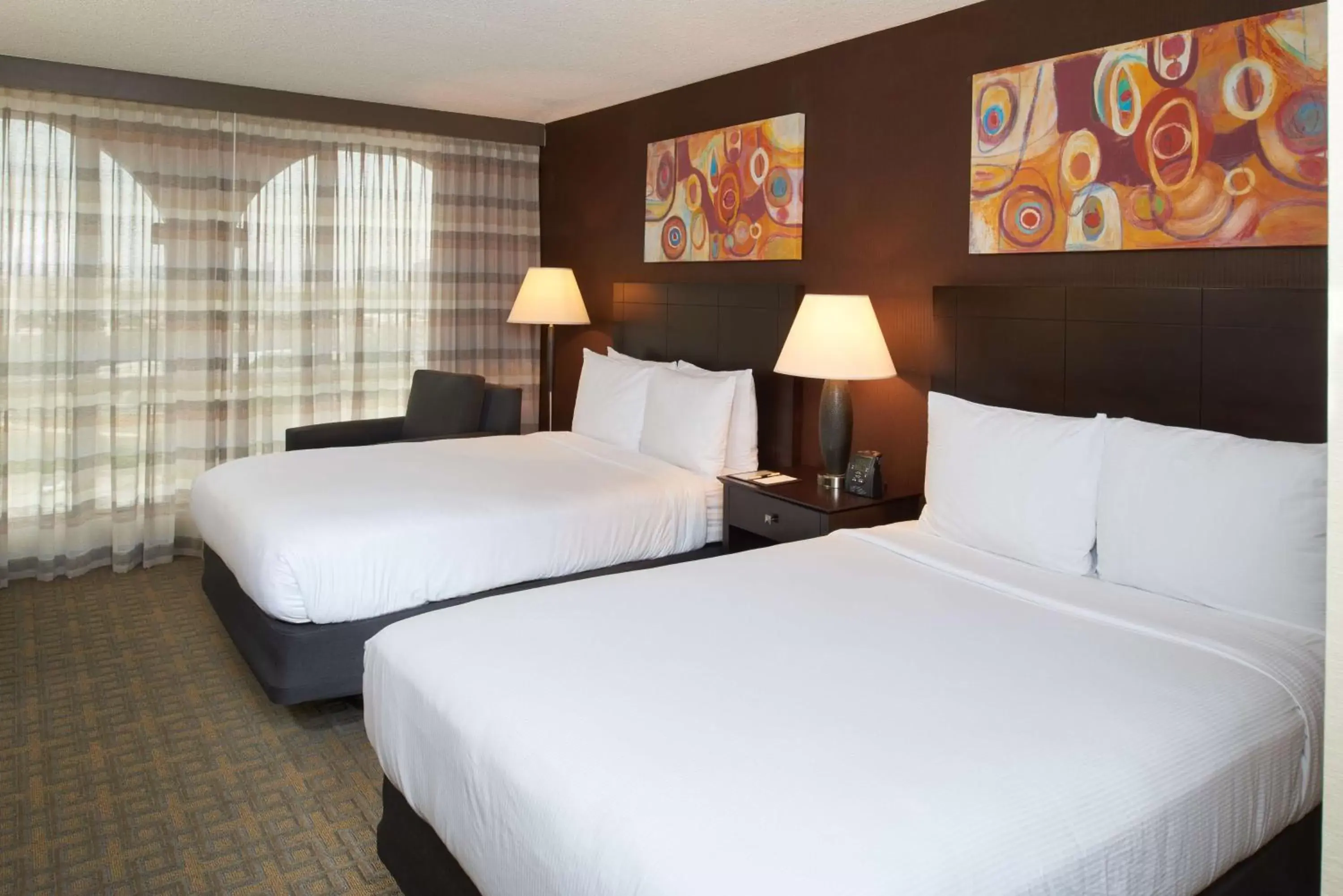 Bed in DoubleTree by Hilton Dallas Market Center