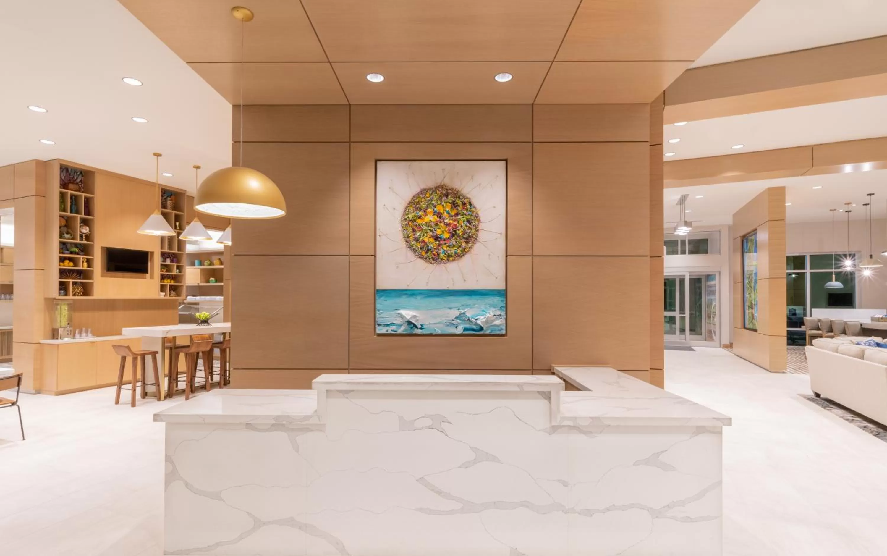 Lobby or reception in Hyatt Place Sandestin at Grand Blvd