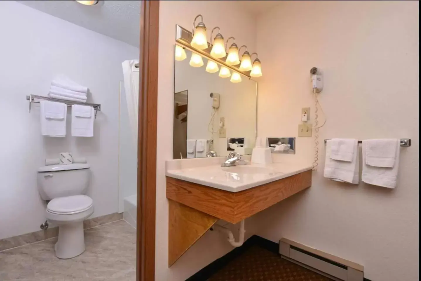 Bathroom in Americas Best Value Inn & Suites Atlantic