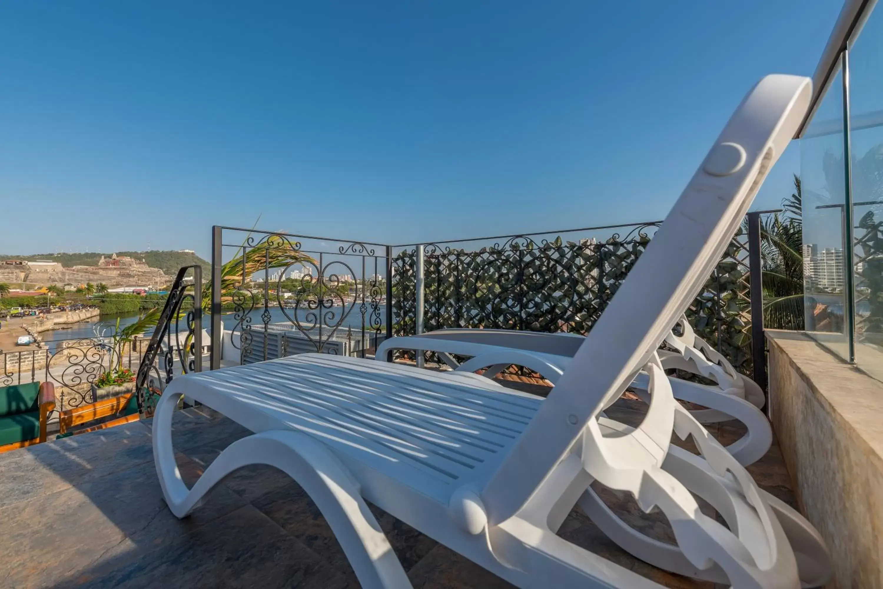 Patio, Balcony/Terrace in Getsemani Cartagena Hotel