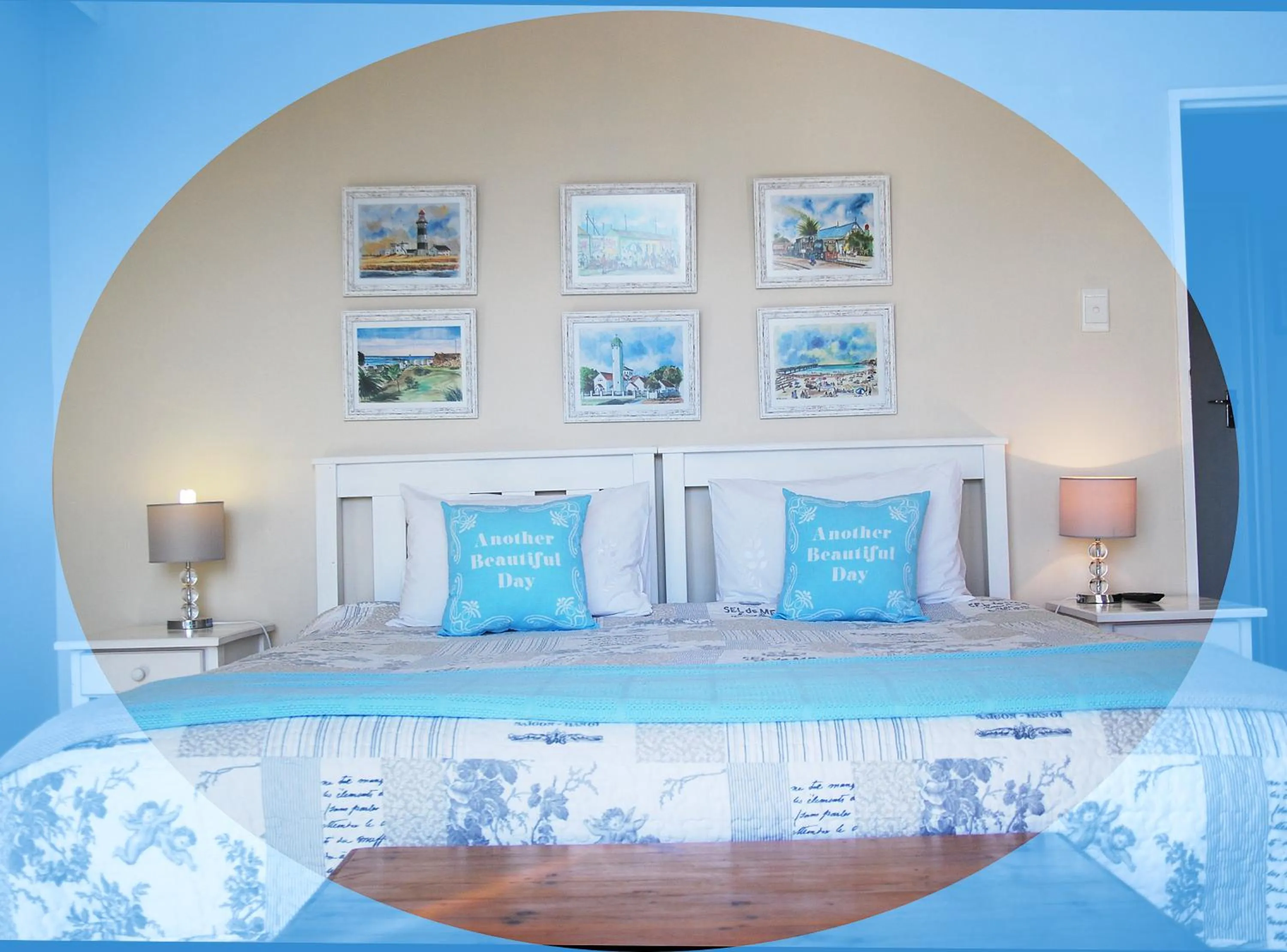 Bed in Port Elizabeth Guest House