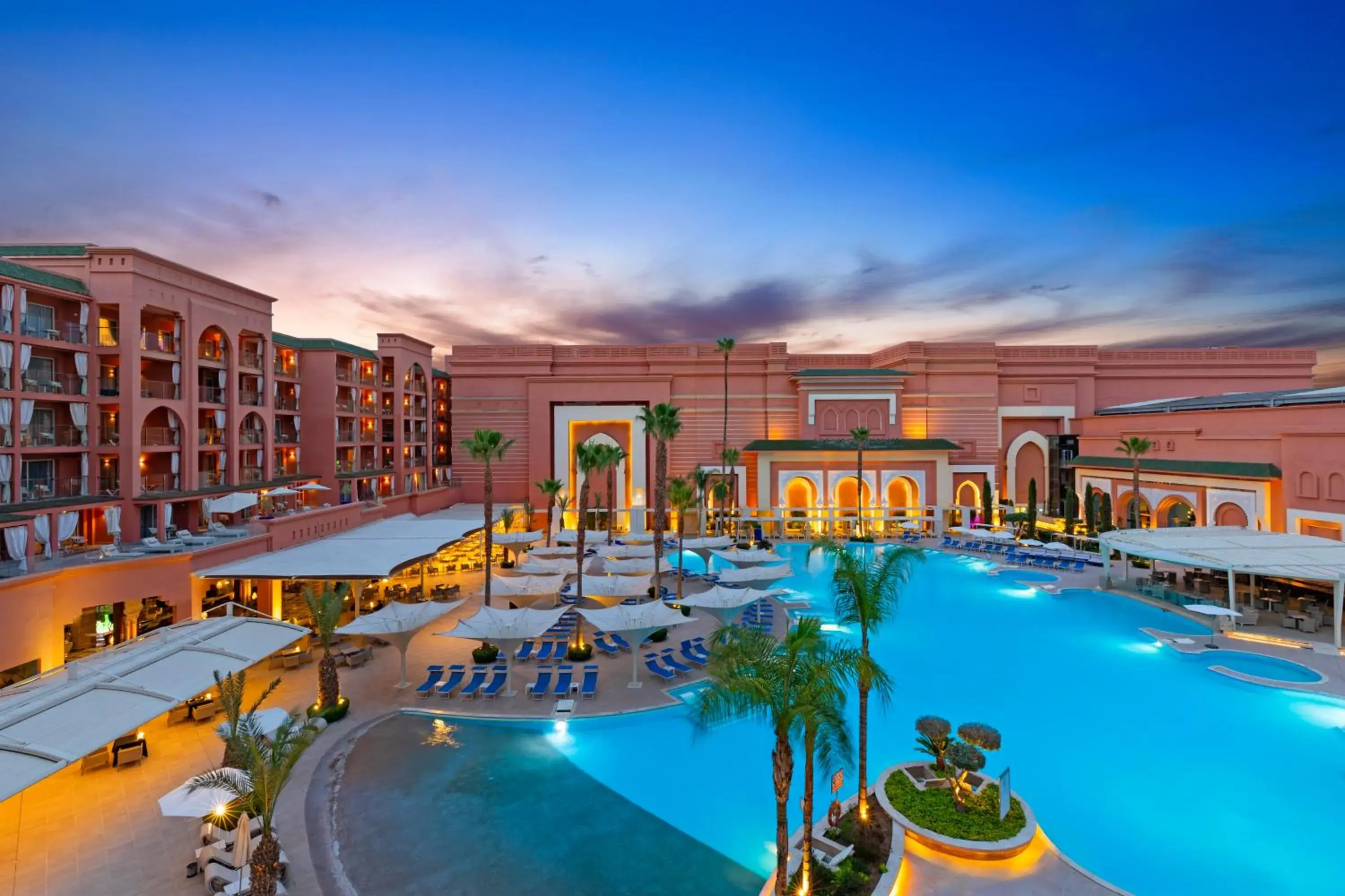 Swimming Pool in Savoy Le Grand Hotel Marrakech