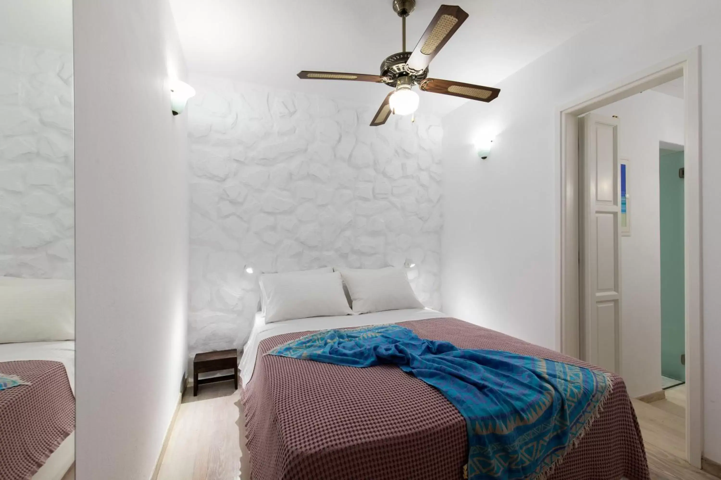 Spring, Bed in Arco Naxos Luxury Apartments Spring, Bed in Arco Naxos Luxury Apartments