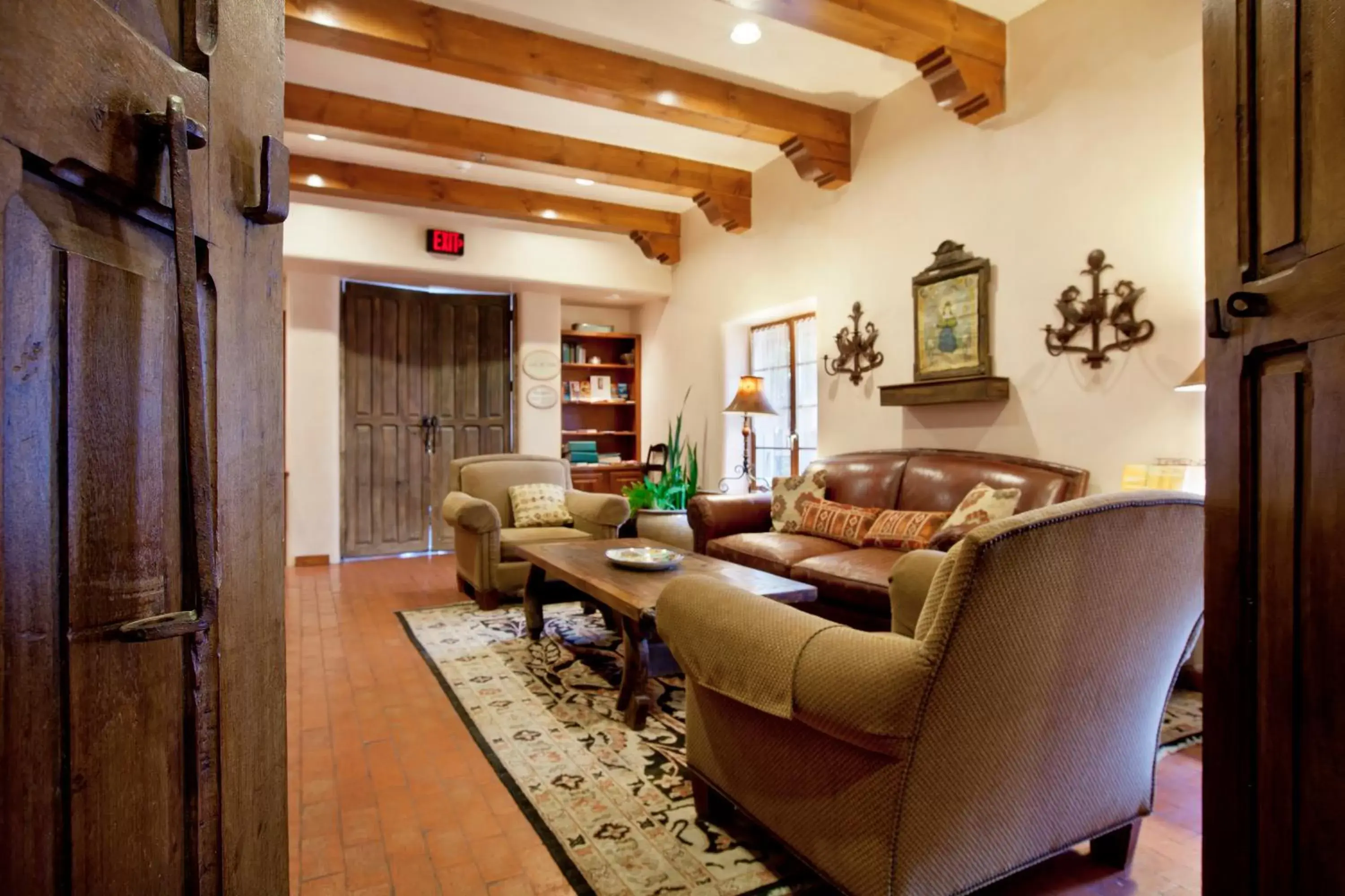 Lobby or reception, Seating Area in Old Santa Fe Inn