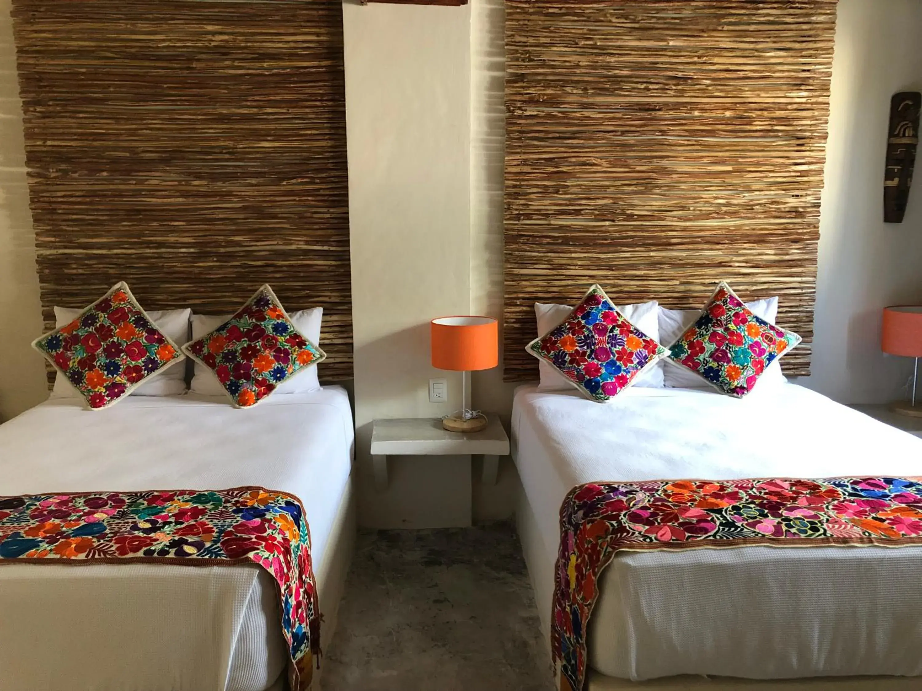 Bed in Tierra maya Hotel & Sanctuary