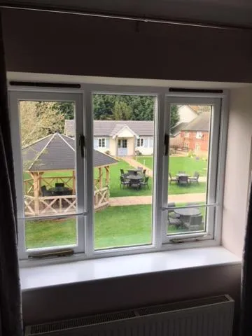 Garden view in Slaters Country Inn