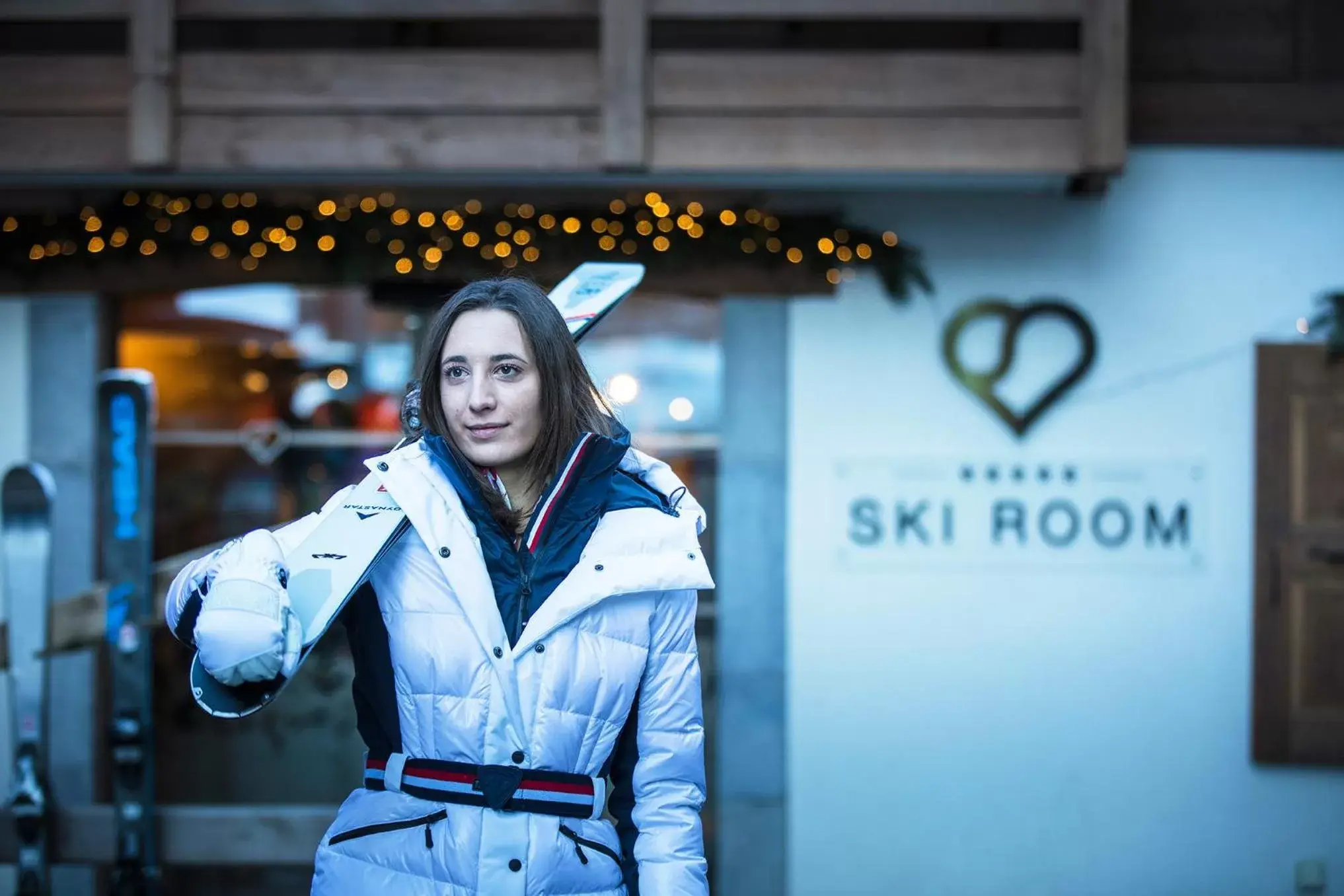 Skiing in Au Coeur du Village