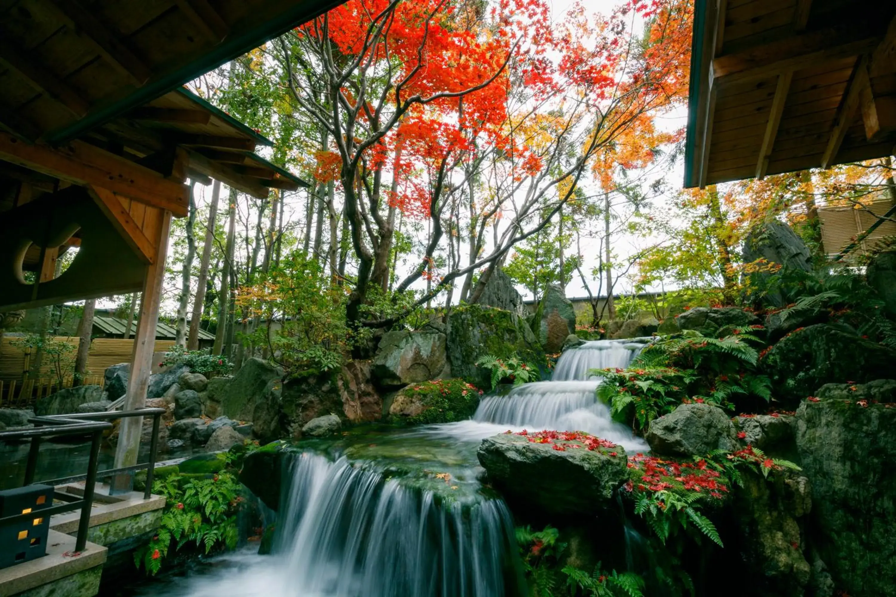 Open Air Bath in Rurikoh