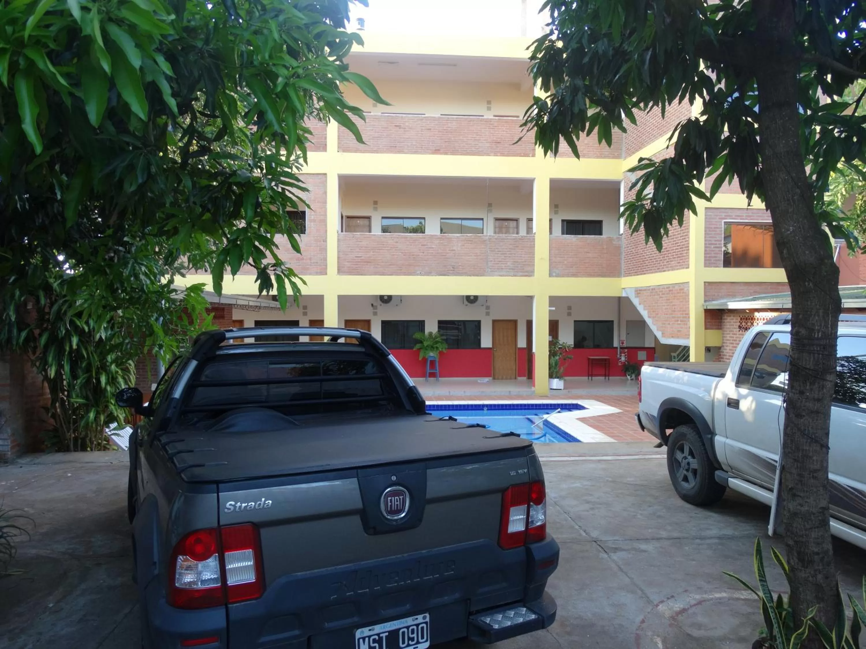 Patio in Terwindt Hotel