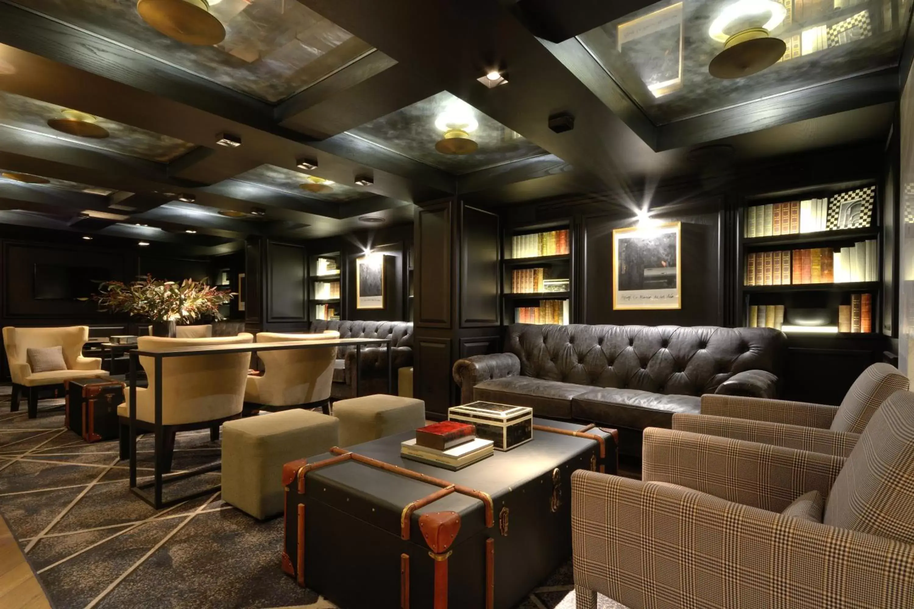 Living room, Lounge/Bar in Brick Hotel Mexico City - Small Luxury Hotels of the World